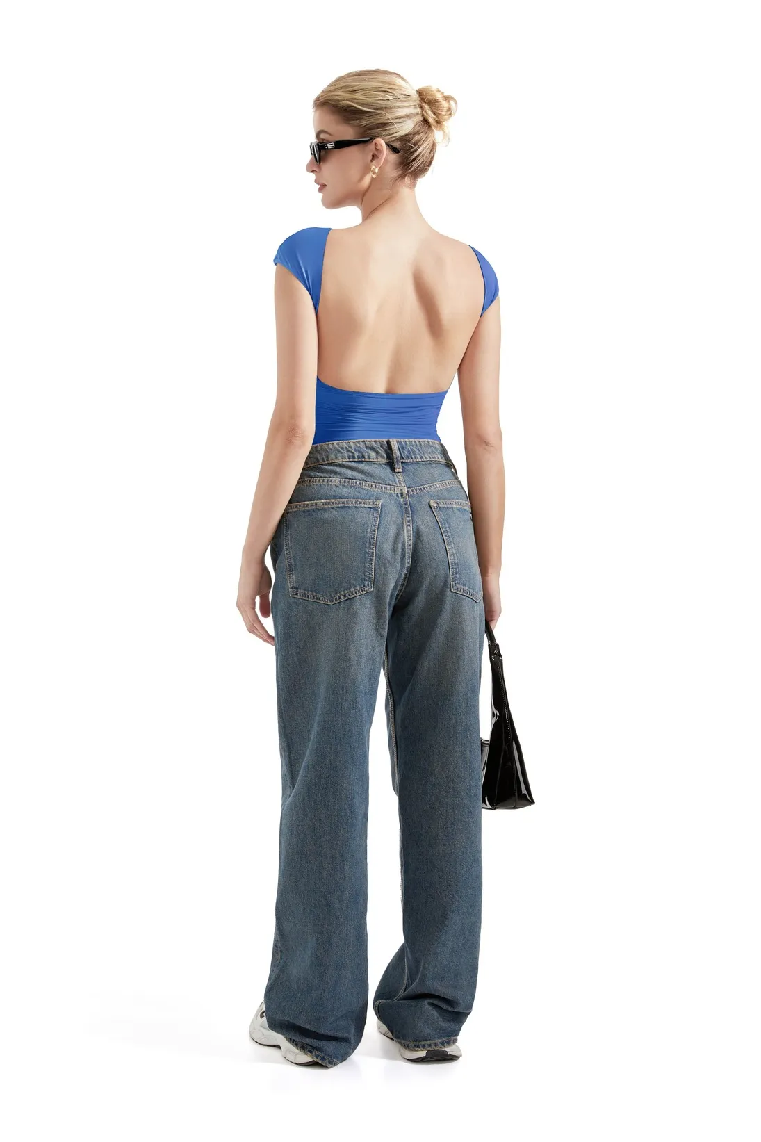 Buttery Soft Backless Shirt - Image 28