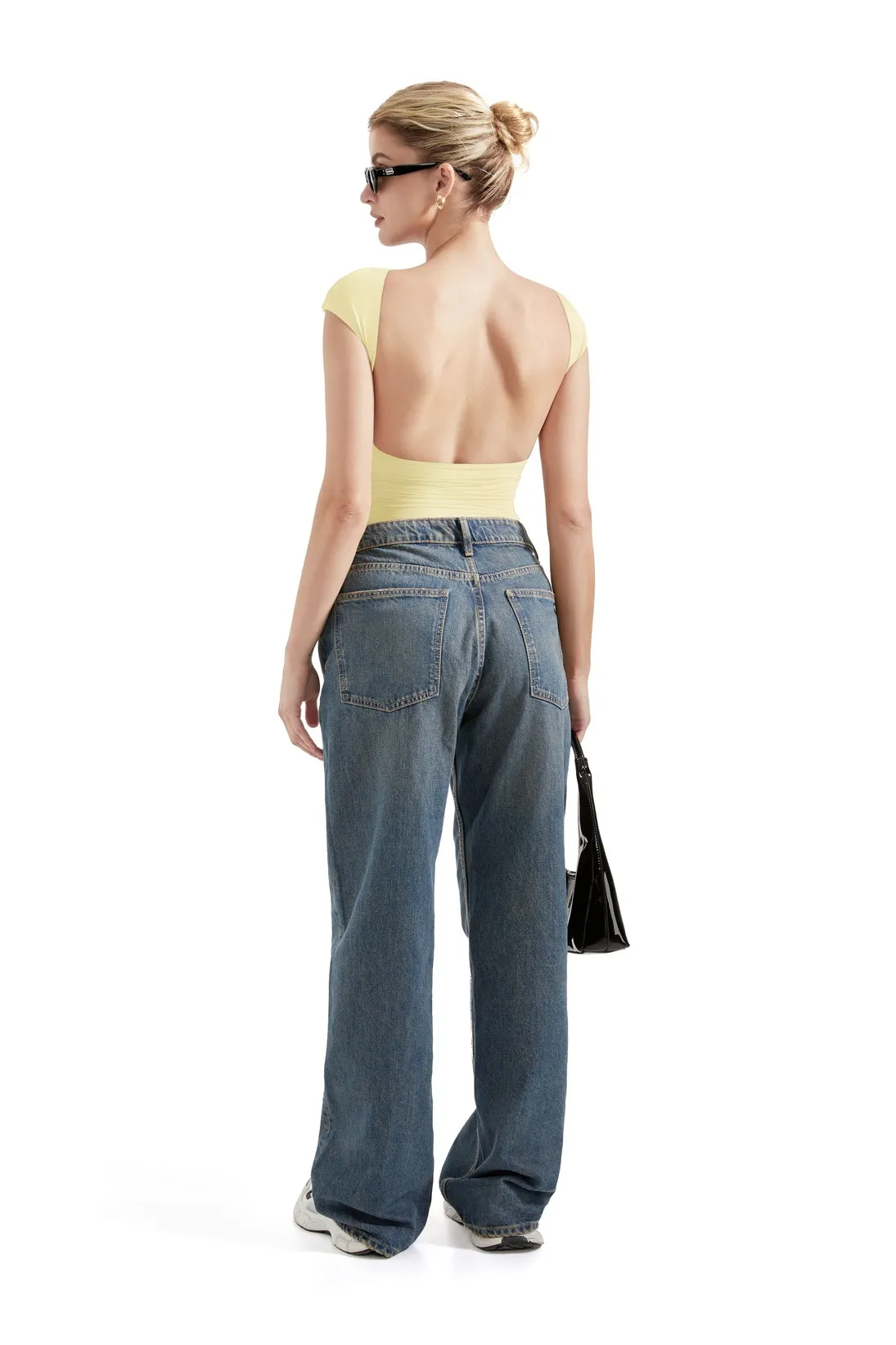 Buttery Soft Backless Shirt - Image 58