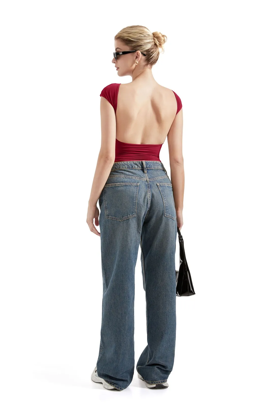 Buttery Soft Backless Shirt - Image 70