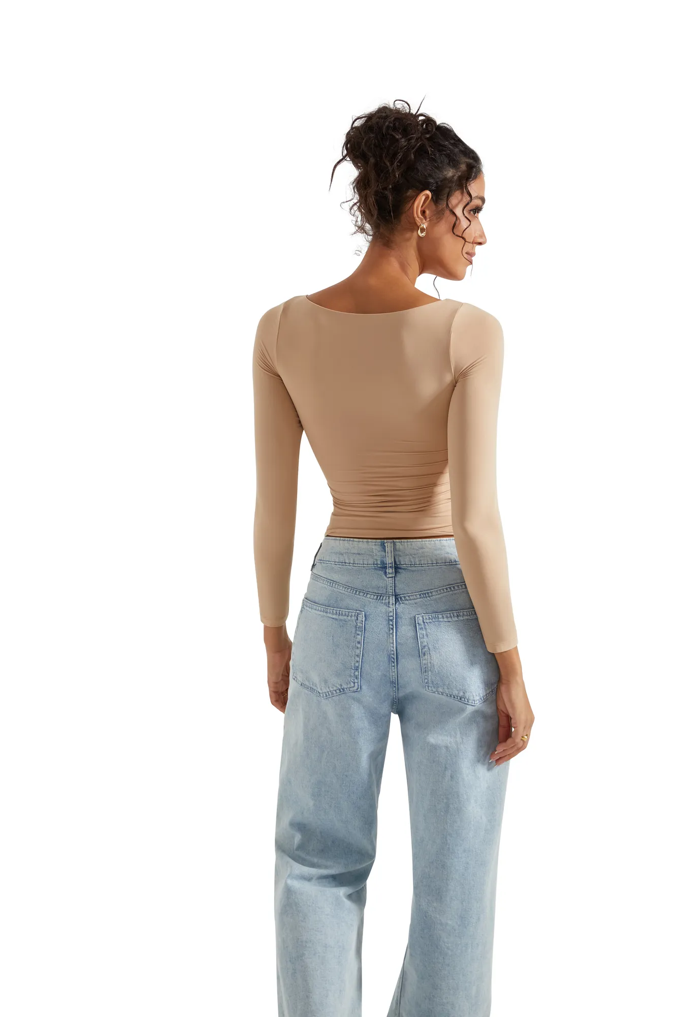 Buttery Soft Boat Neck Shirt - Long Sleeve - Image 15