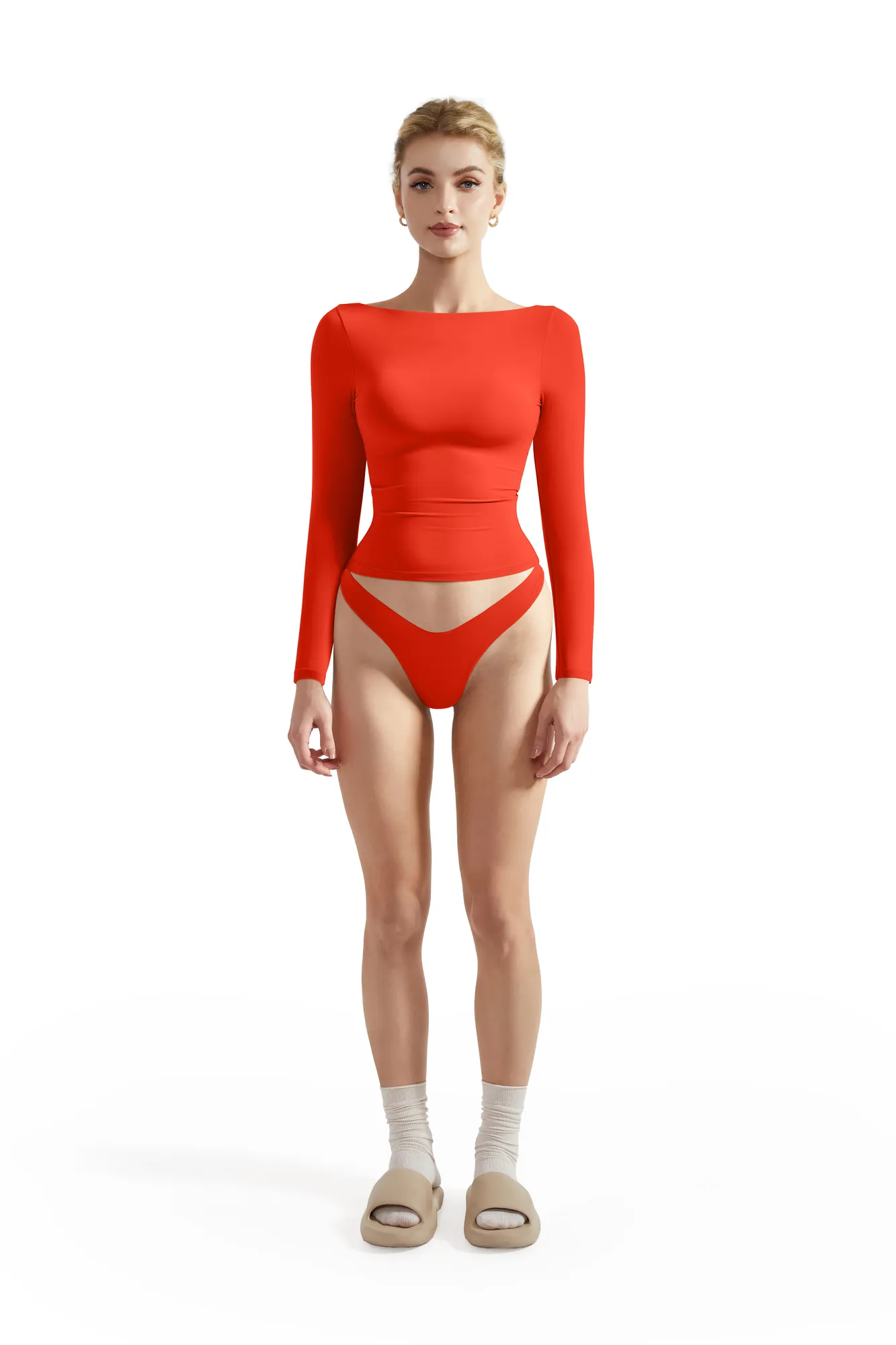 Buttery Soft Boat Neck Shirt - Long Sleeve - Image 19