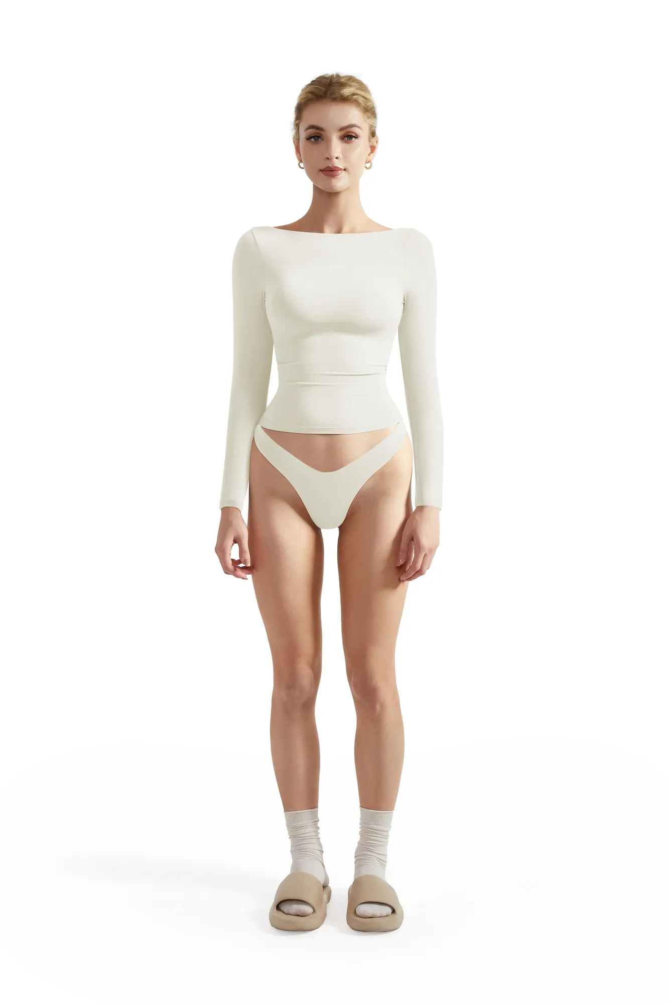 Buttery Soft Boat Neck Shirt - Long Sleeve - Image 25