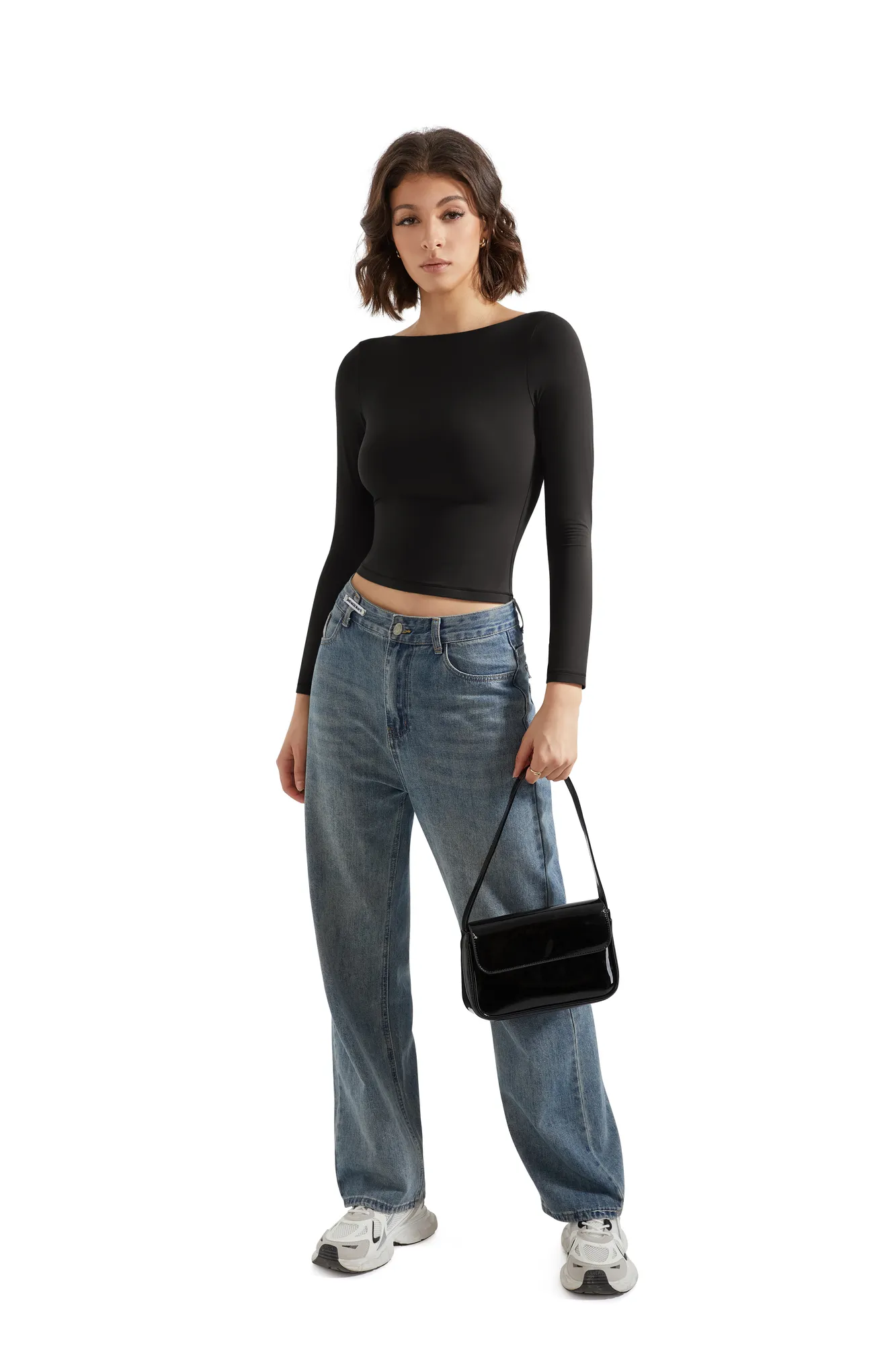 Buttery Soft Boat Neck Shirt - Long Sleeve - Image 4