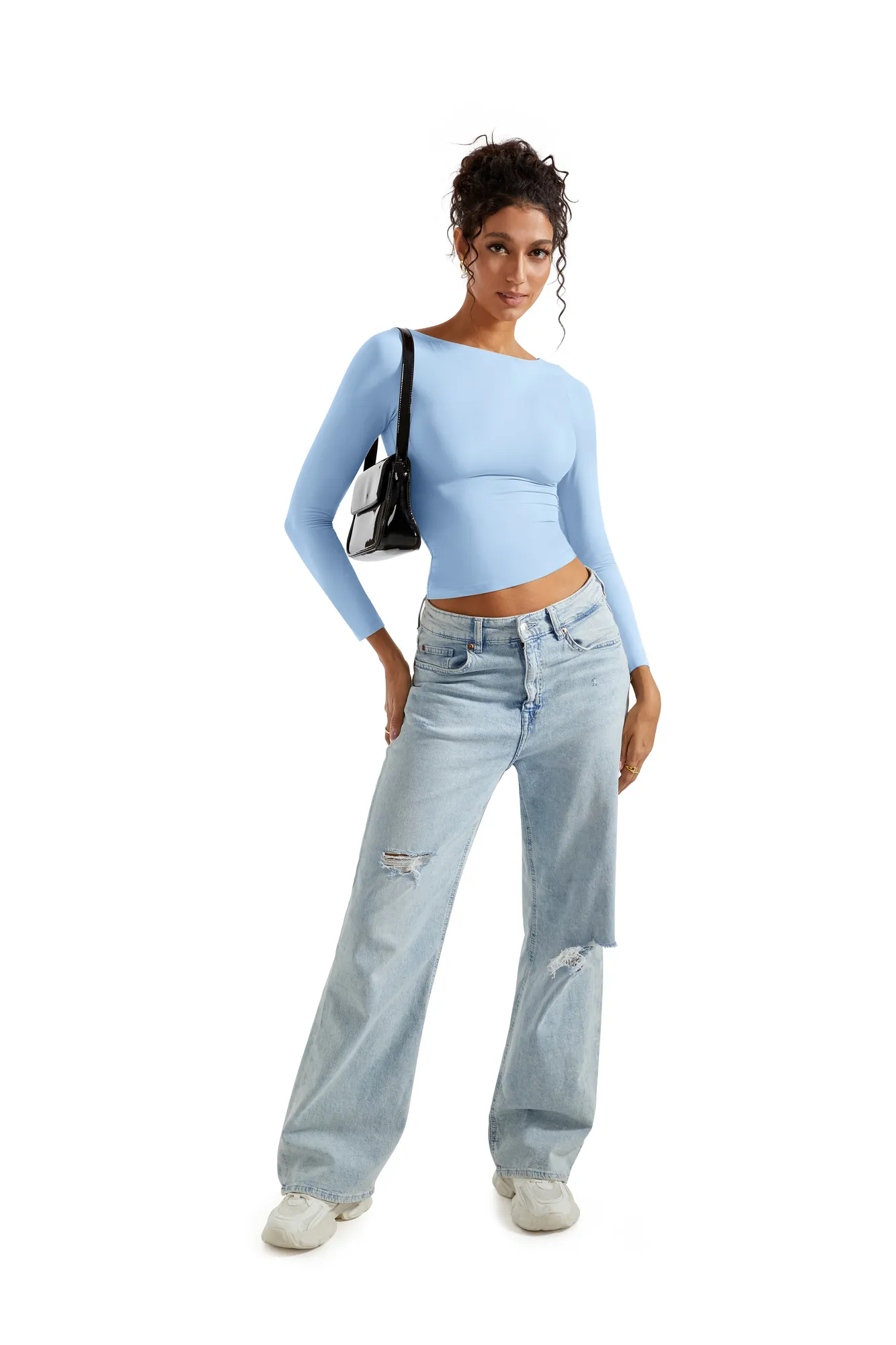 Buttery Soft Boat Neck Shirt - Long Sleeve - Image 45