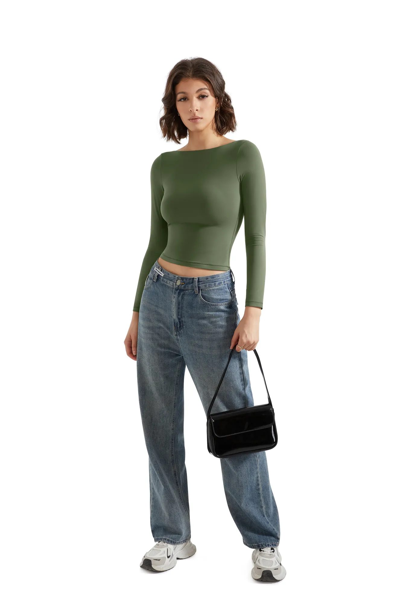 Buttery Soft Boat Neck Shirt - Long Sleeve - Image 57