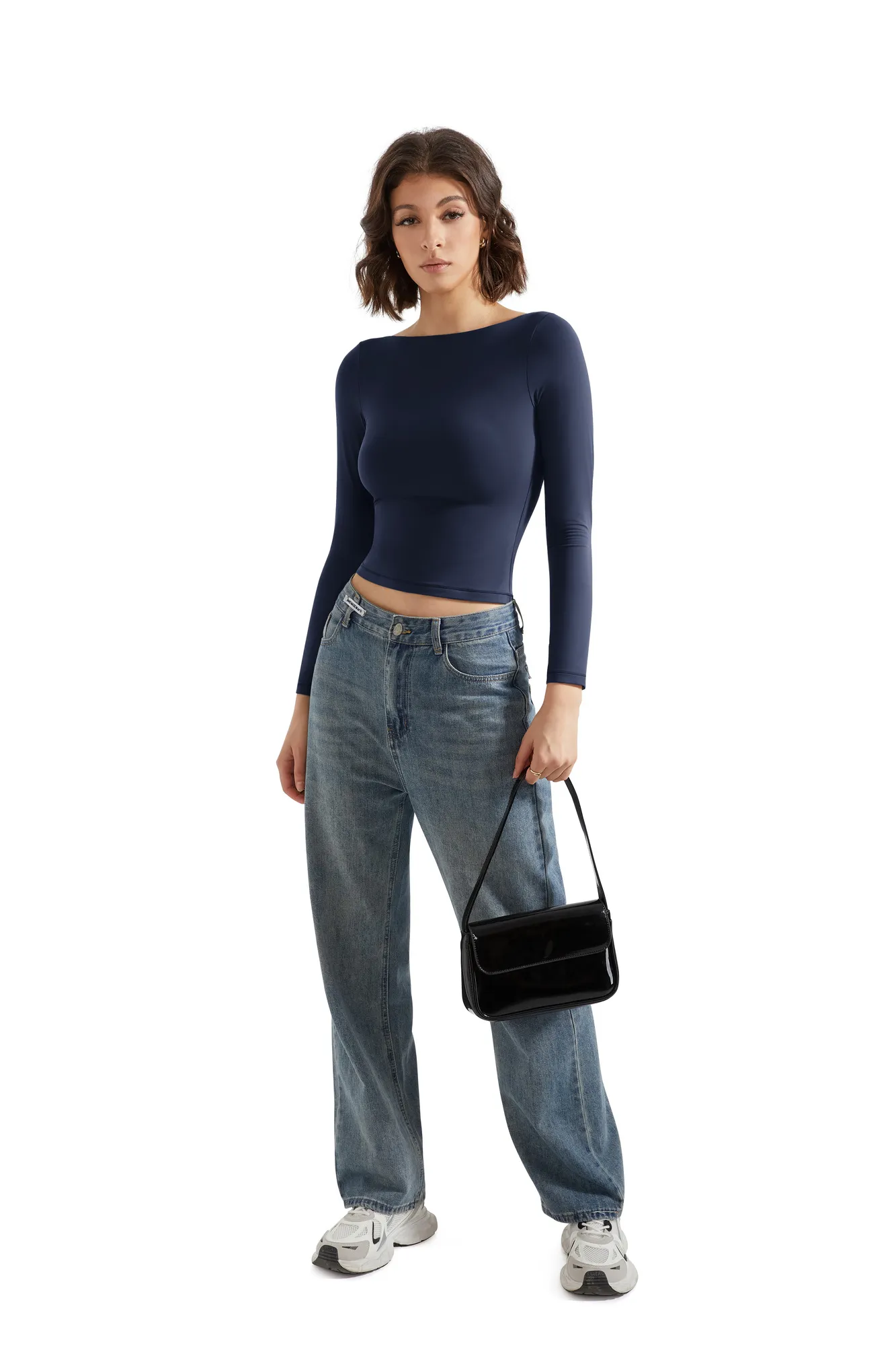 Buttery Soft Boat Neck Shirt - Long Sleeve - Image 69