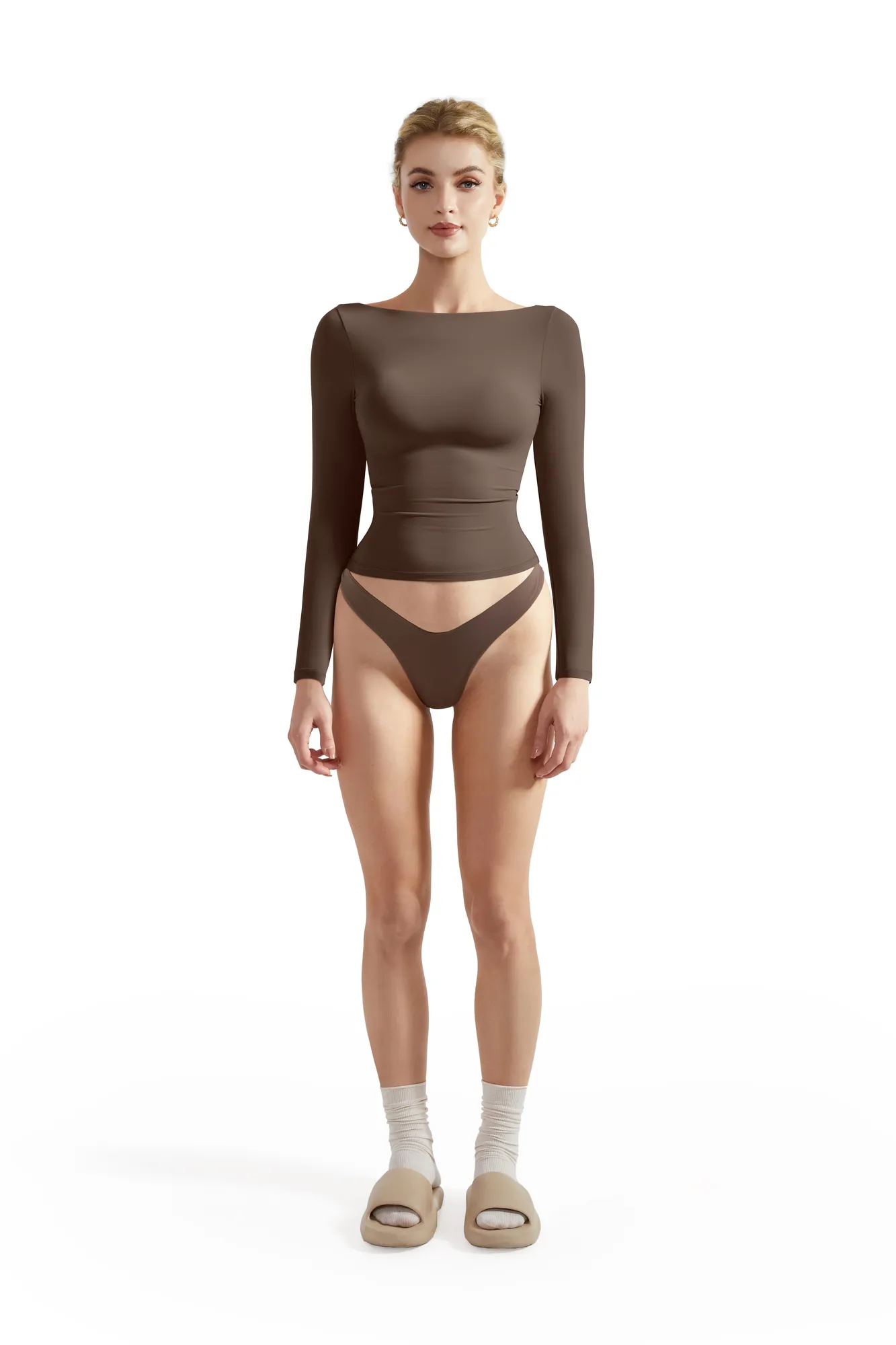 Buttery Soft Boat Neck Shirt - Long Sleeve - Image 7