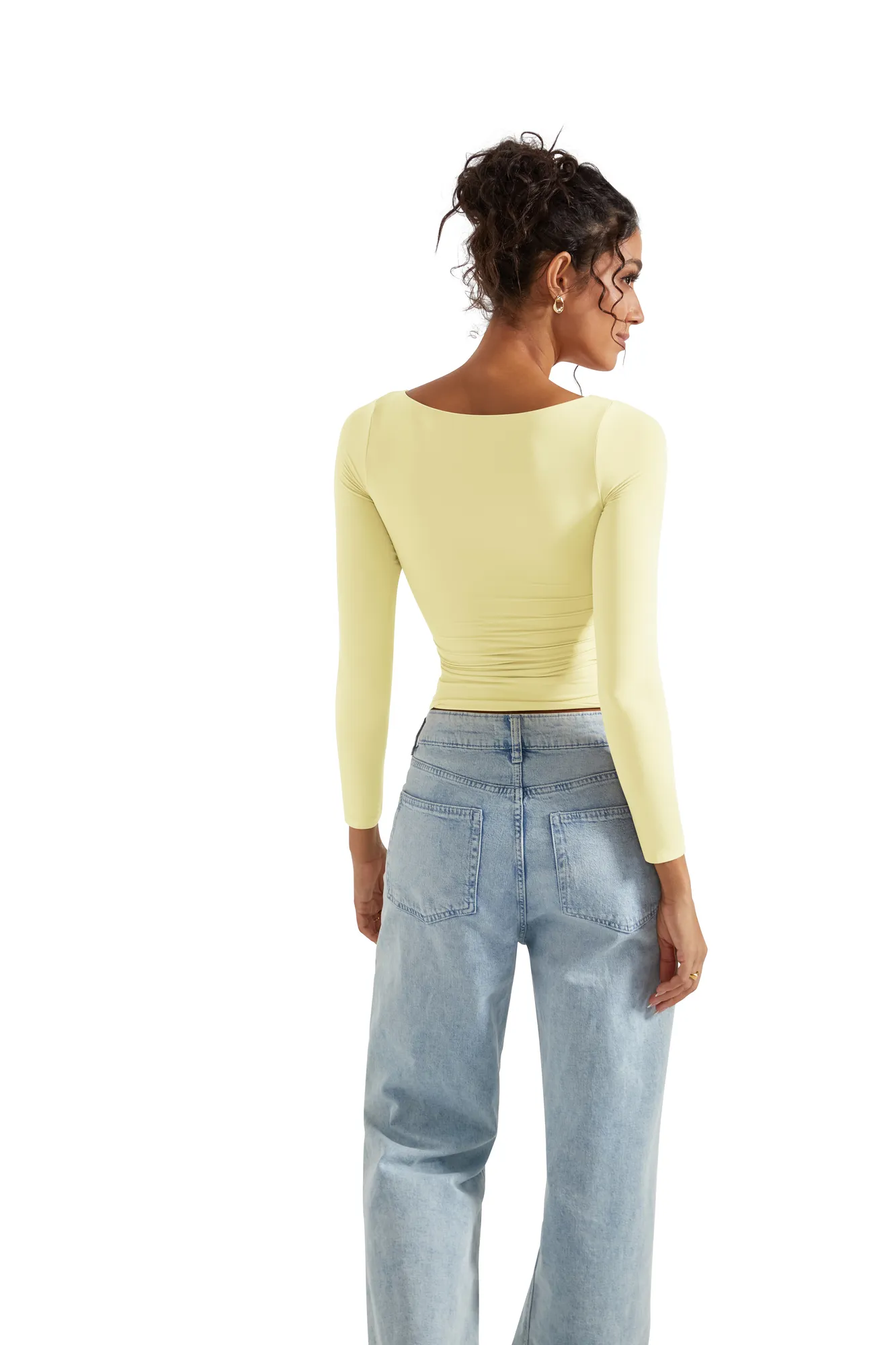 Buttery Soft Boat Neck Shirt - Long Sleeve - Image 74