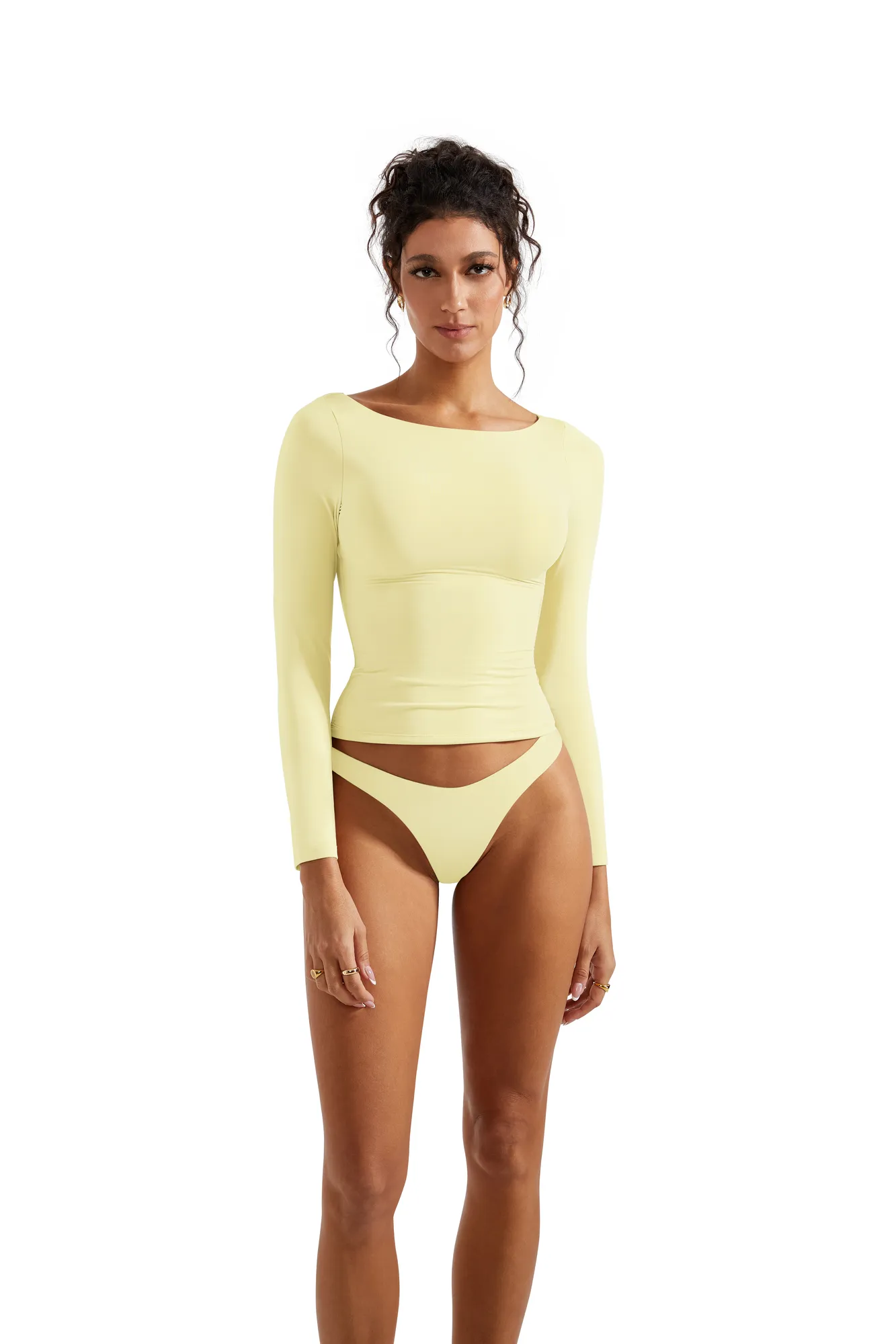 Buttery Soft Boat Neck Shirt - Long Sleeve - Image 76