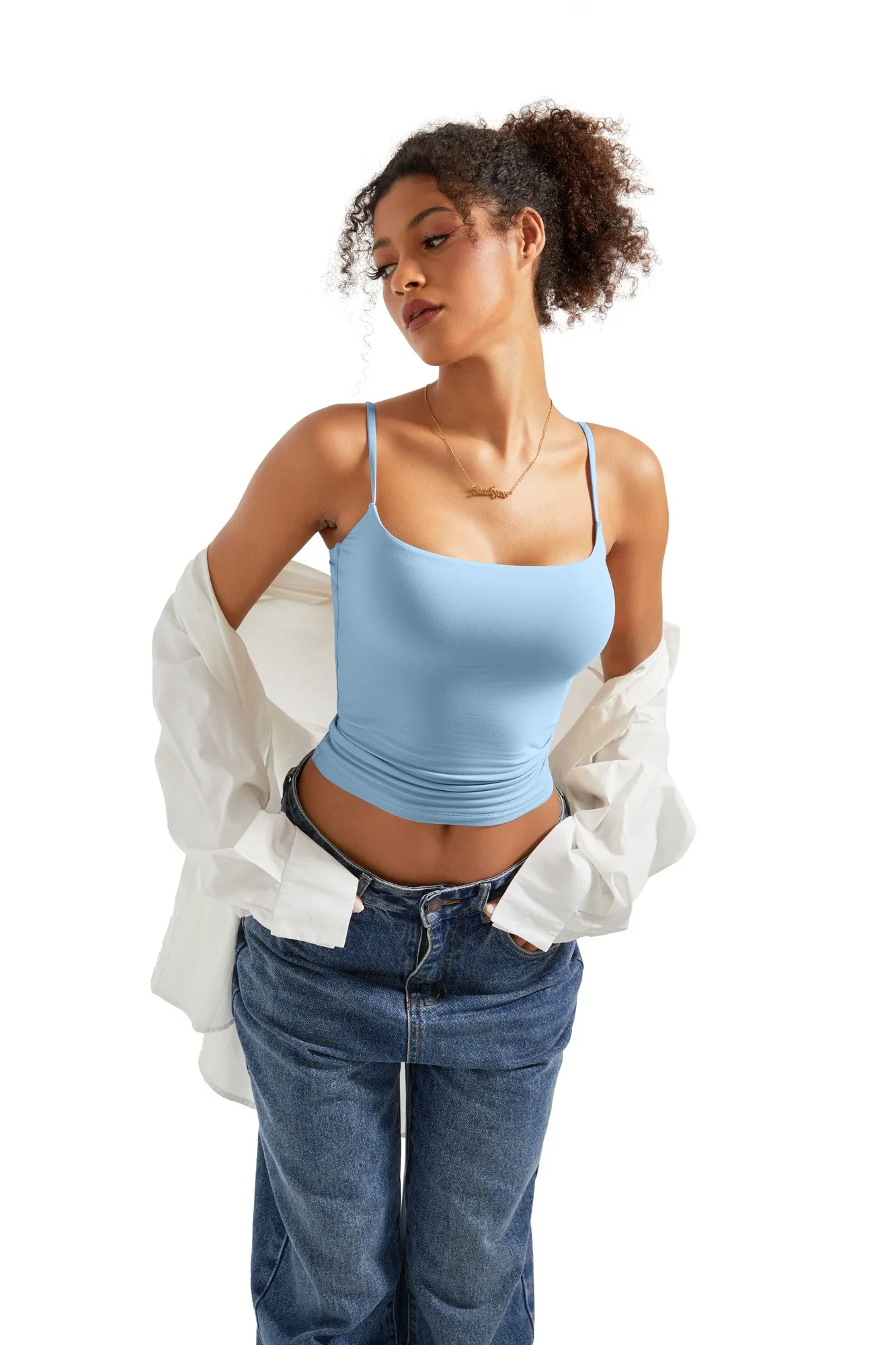 Buttery Soft Cami Tank Top - Image 81