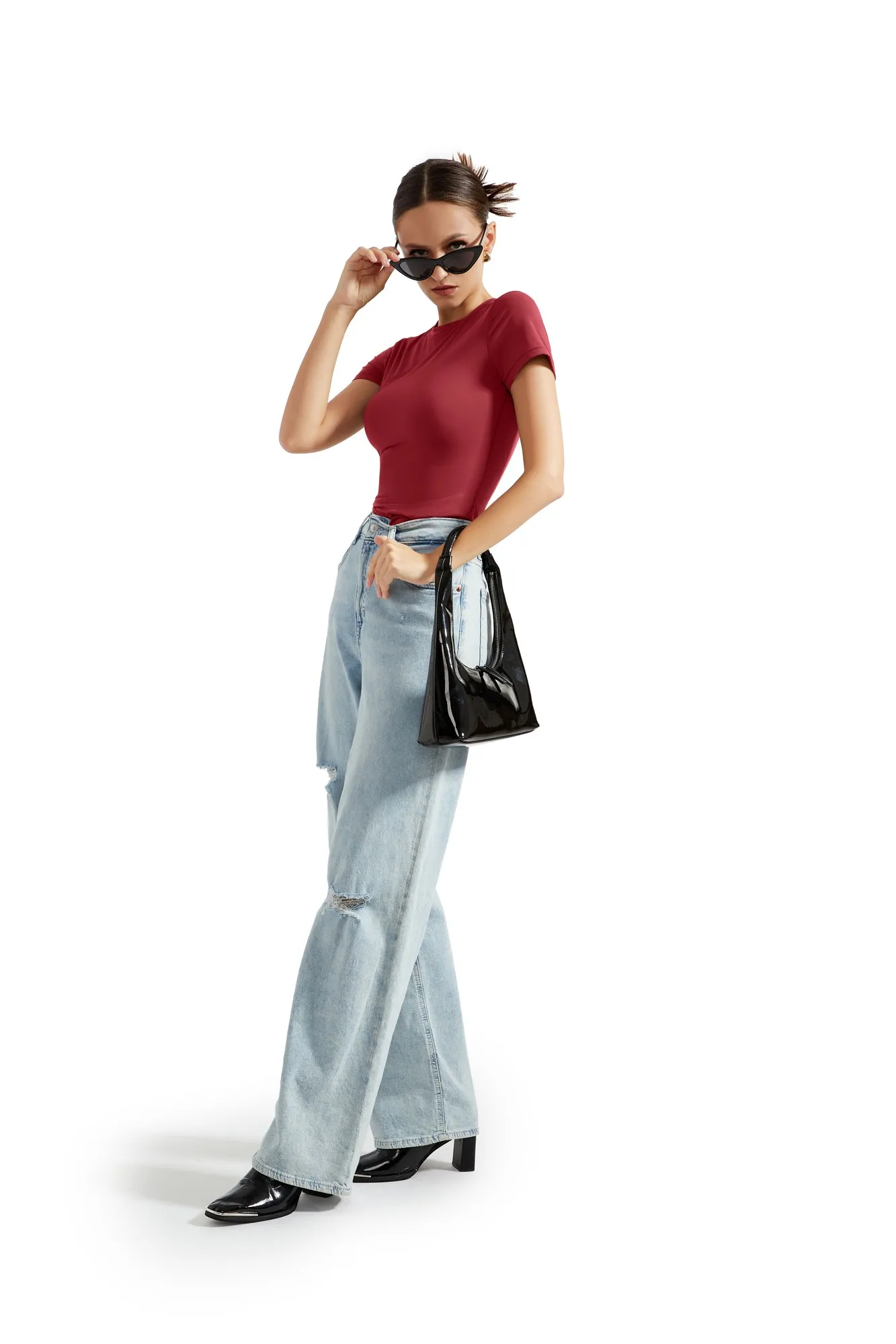 Buttery Soft Crew Neck Shirt - Short Sleeve - Image 73