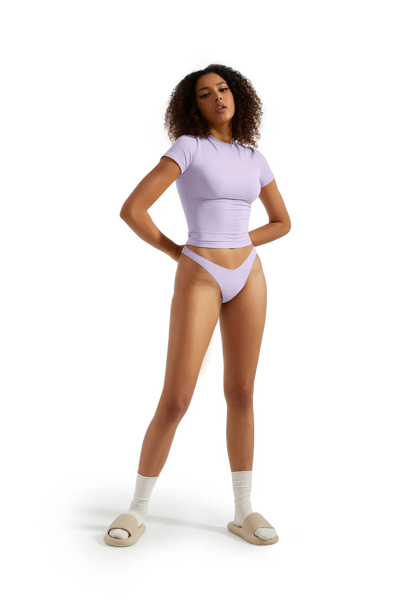 Buttery Soft Crew Neck Shirt - Short Sleeve - Image 75