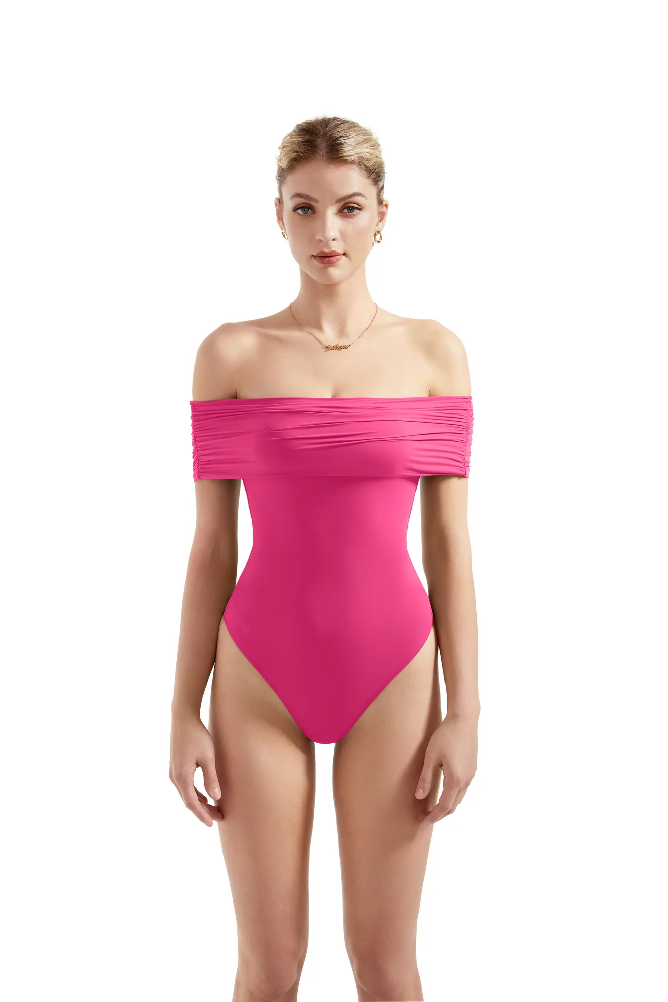 Buttery Soft Off Shoulder Bodysuit - Image 22