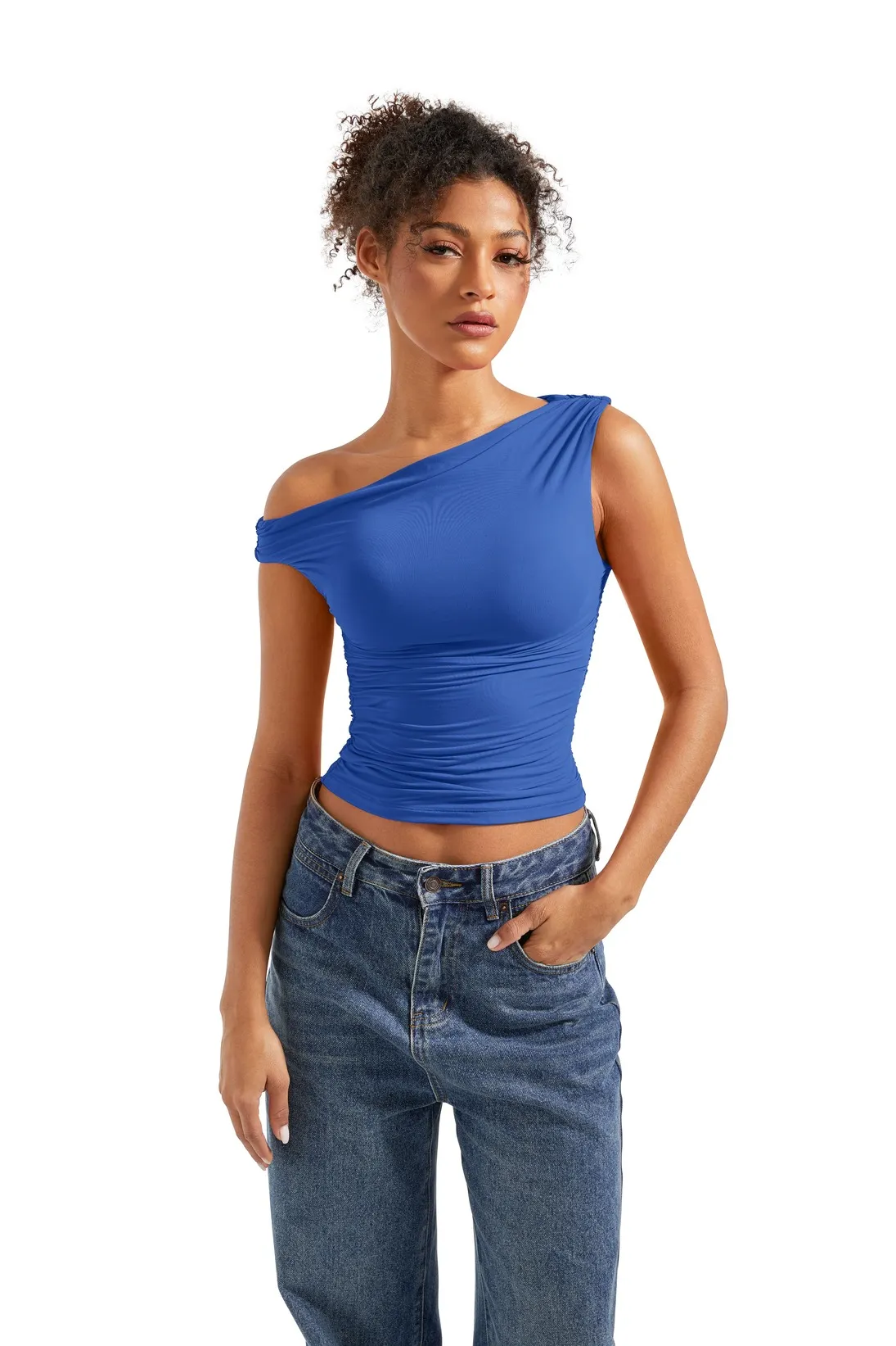 Buttery Soft Off Shoulder Shirt - Image 101