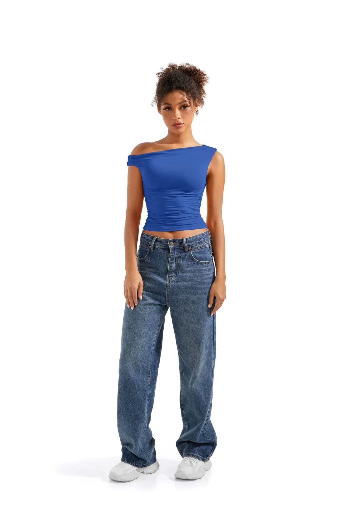 Buttery Soft Off Shoulder Shirt - Image 102