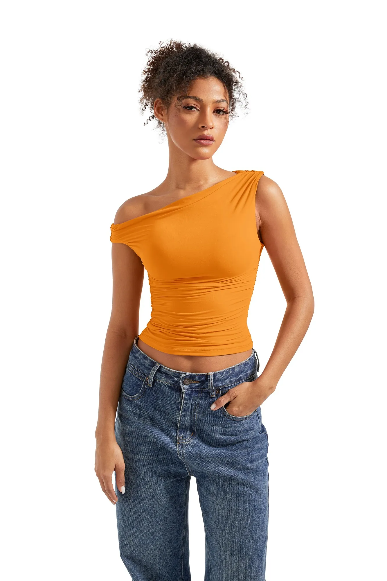 Buttery Soft Off Shoulder Shirt - Image 106