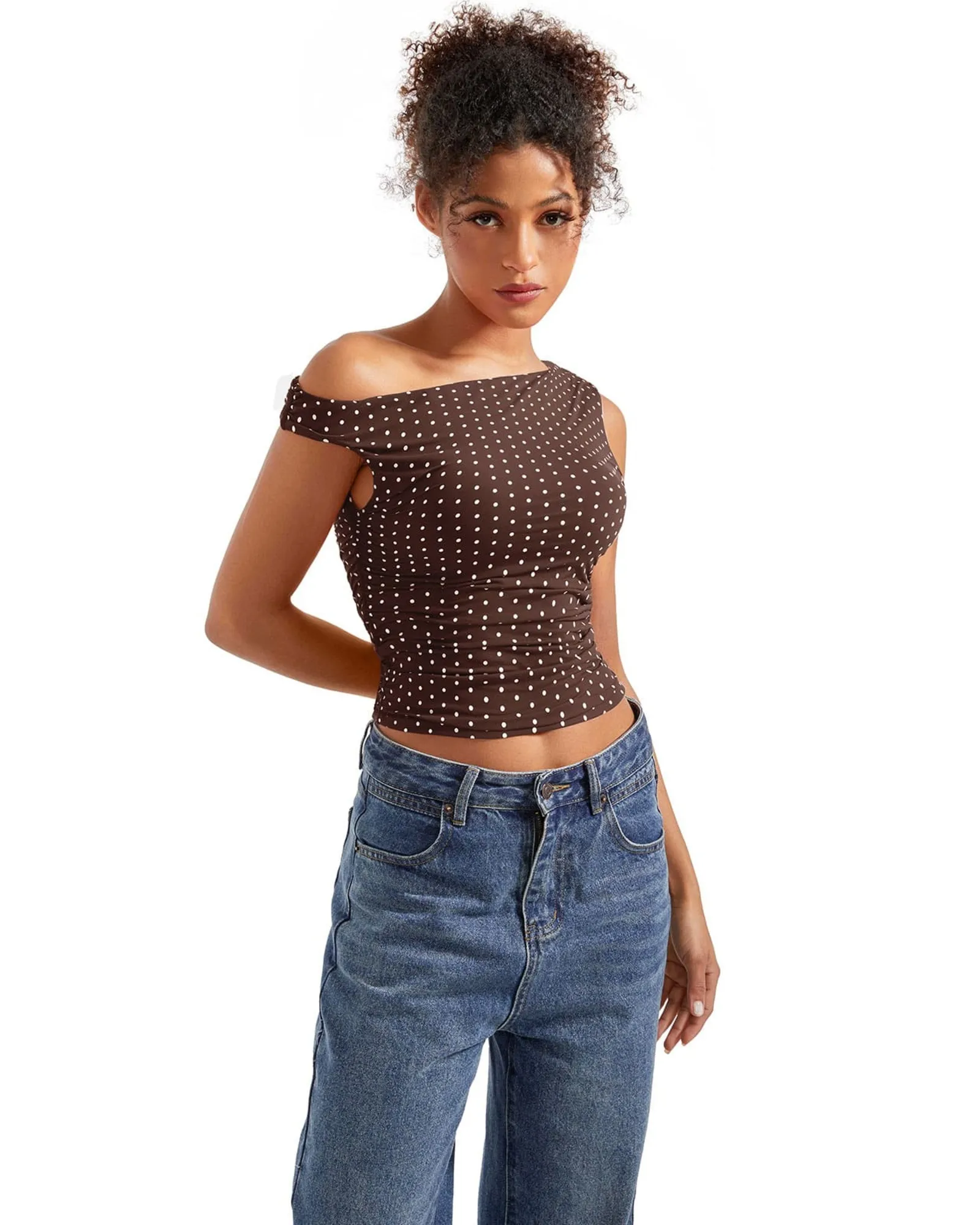 Buttery Soft Off Shoulder Shirt - Image 113