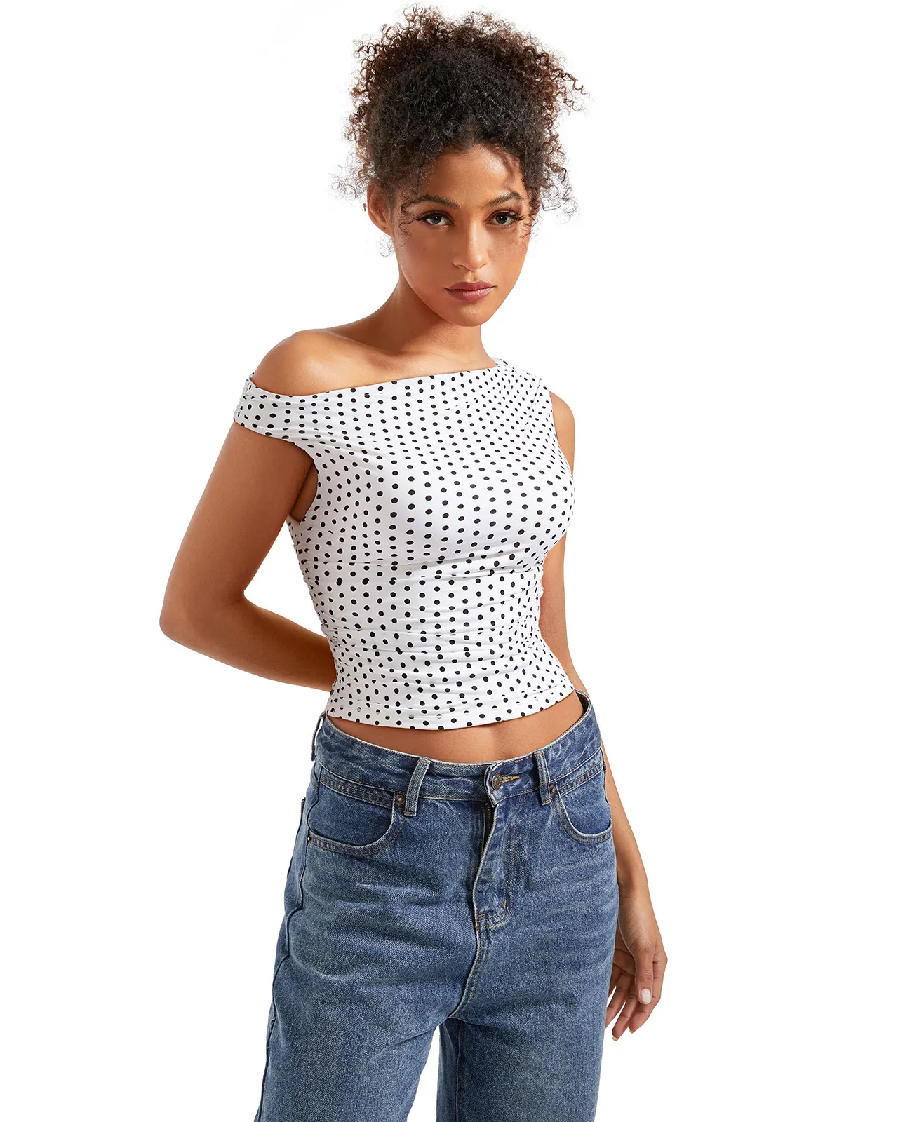 Buttery Soft Off Shoulder Shirt - Image 12
