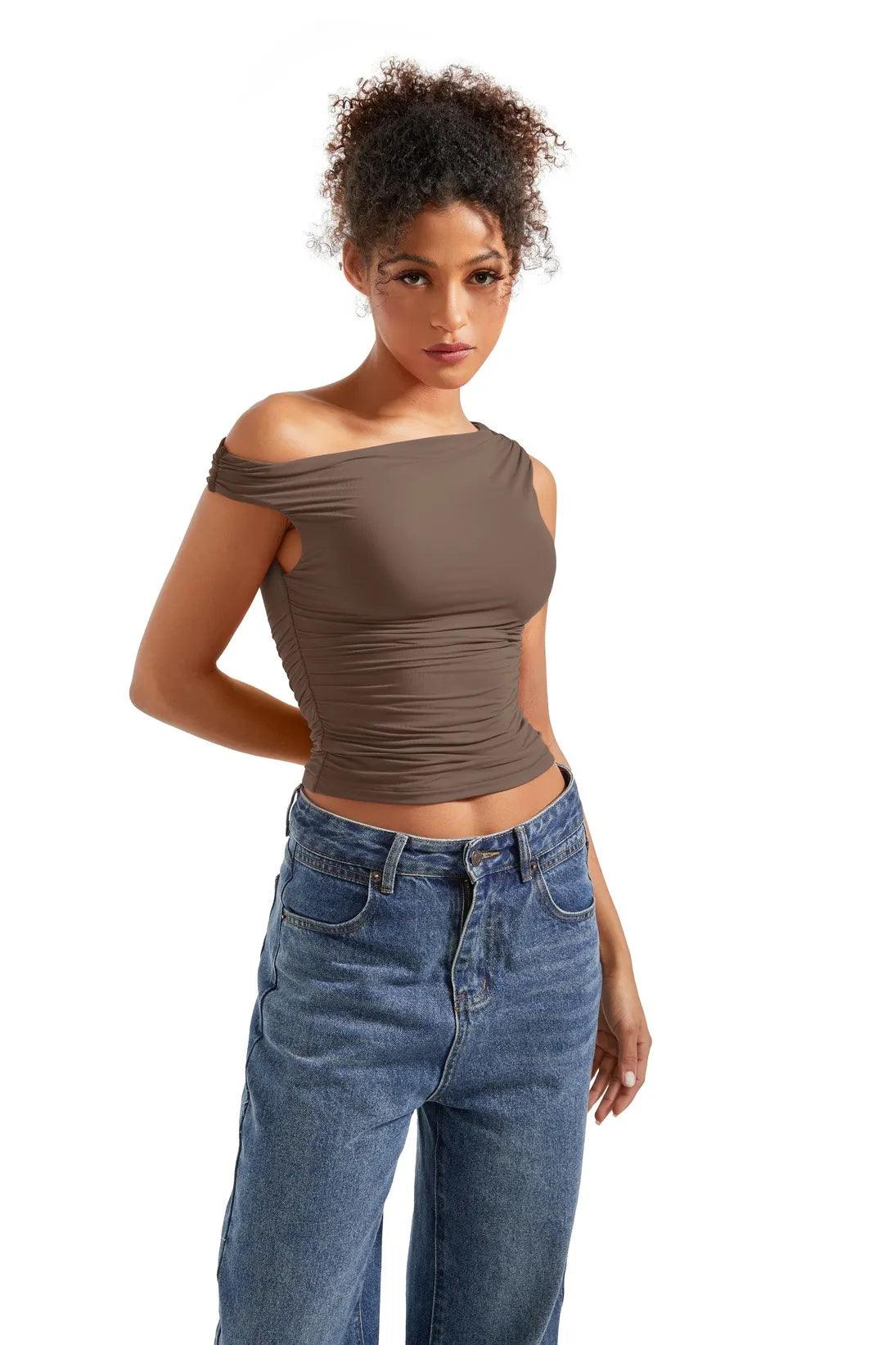 Buttery Soft Off Shoulder Shirt - Image 17