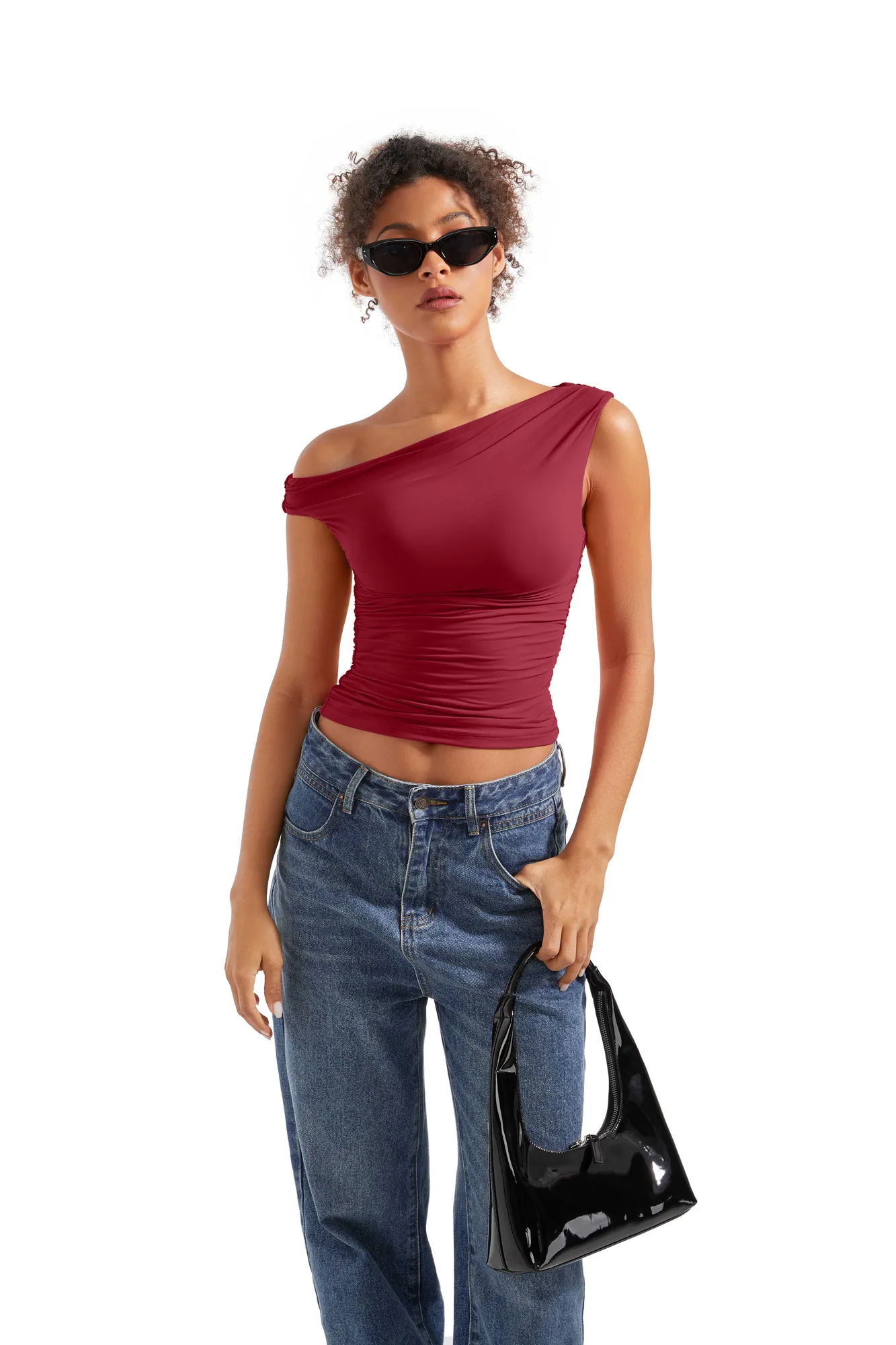 Buttery Soft Off Shoulder Shirt - Image 27