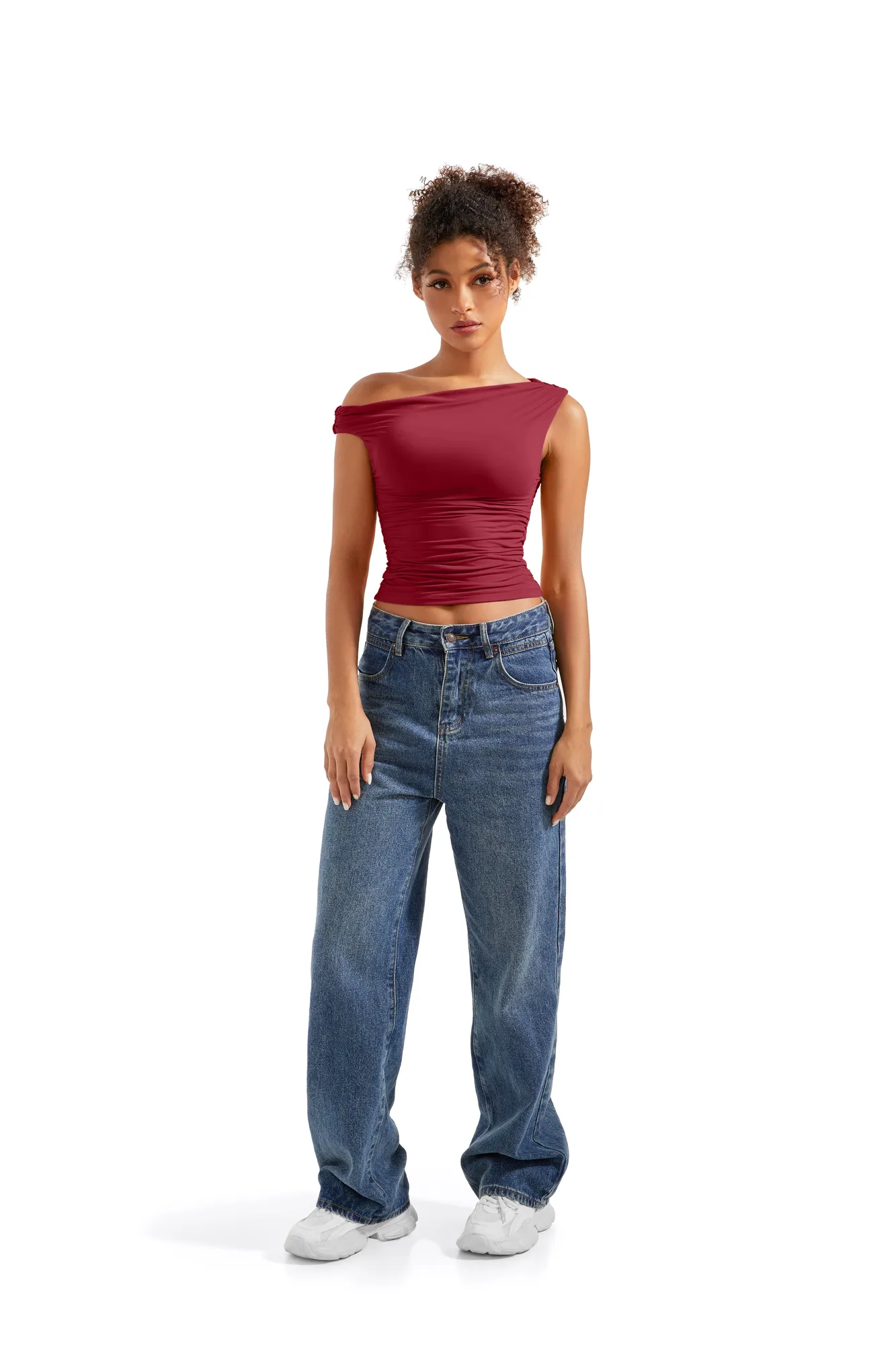 Buttery Soft Off Shoulder Shirt - Image 28