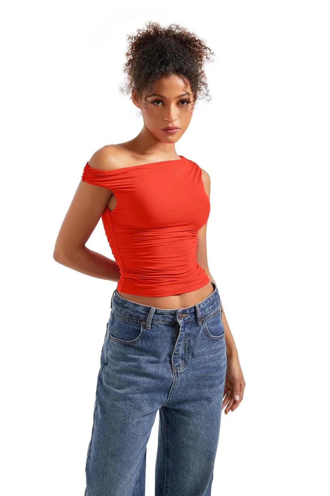 Buttery Soft Off Shoulder Shirt - Image 36