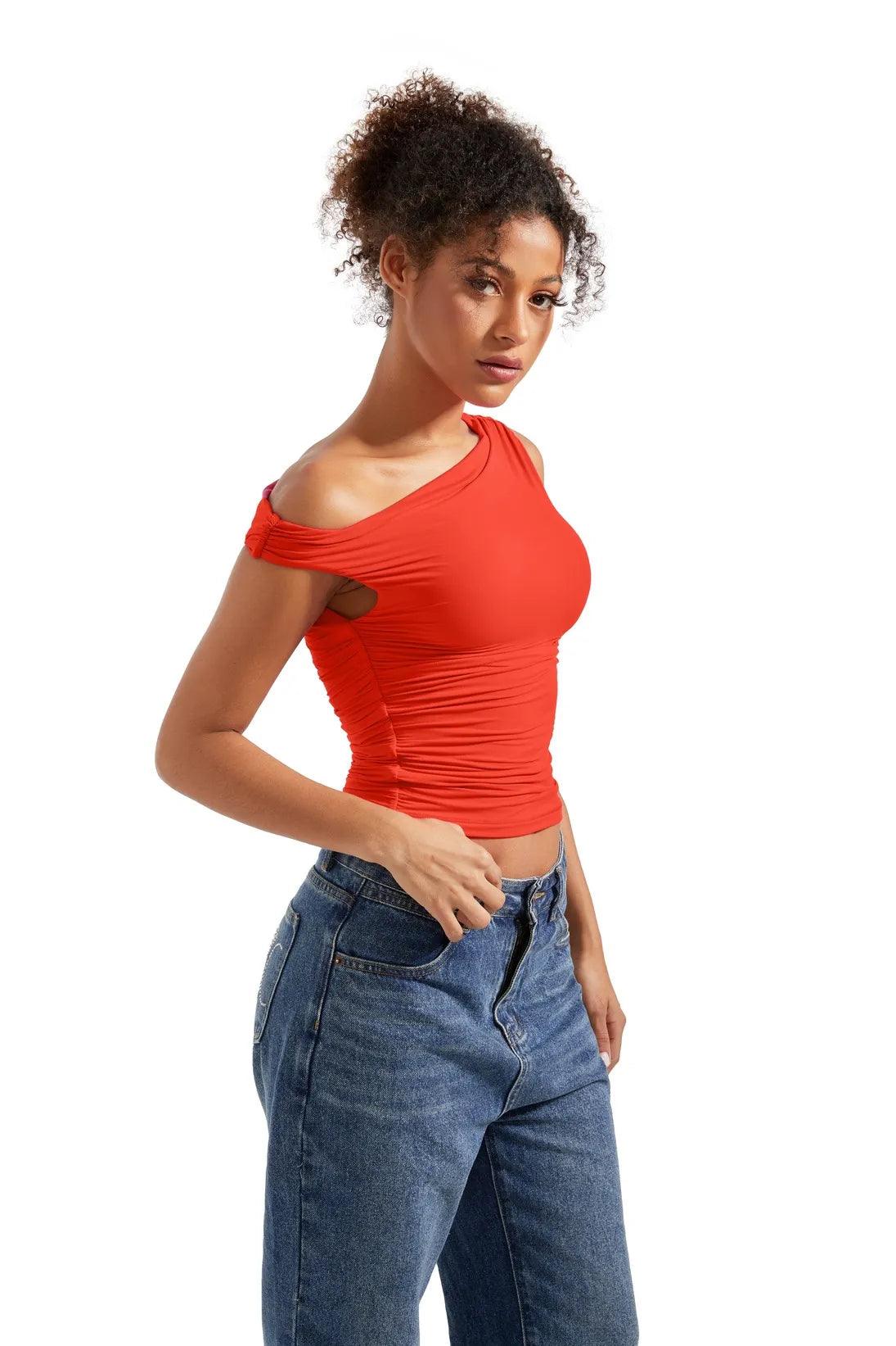 Buttery Soft Off Shoulder Shirt - Image 38