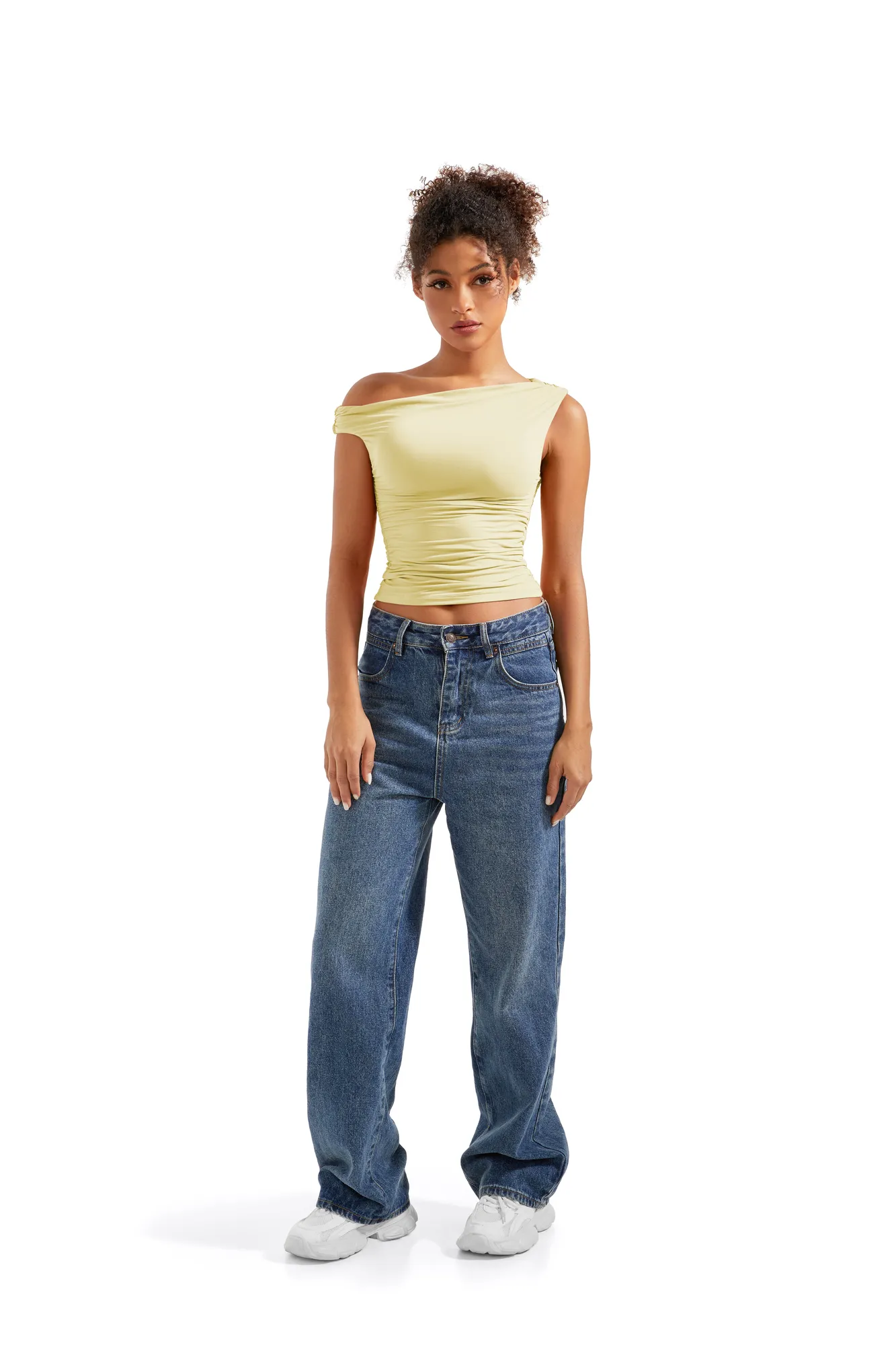Buttery Soft Off Shoulder Shirt - Image 81
