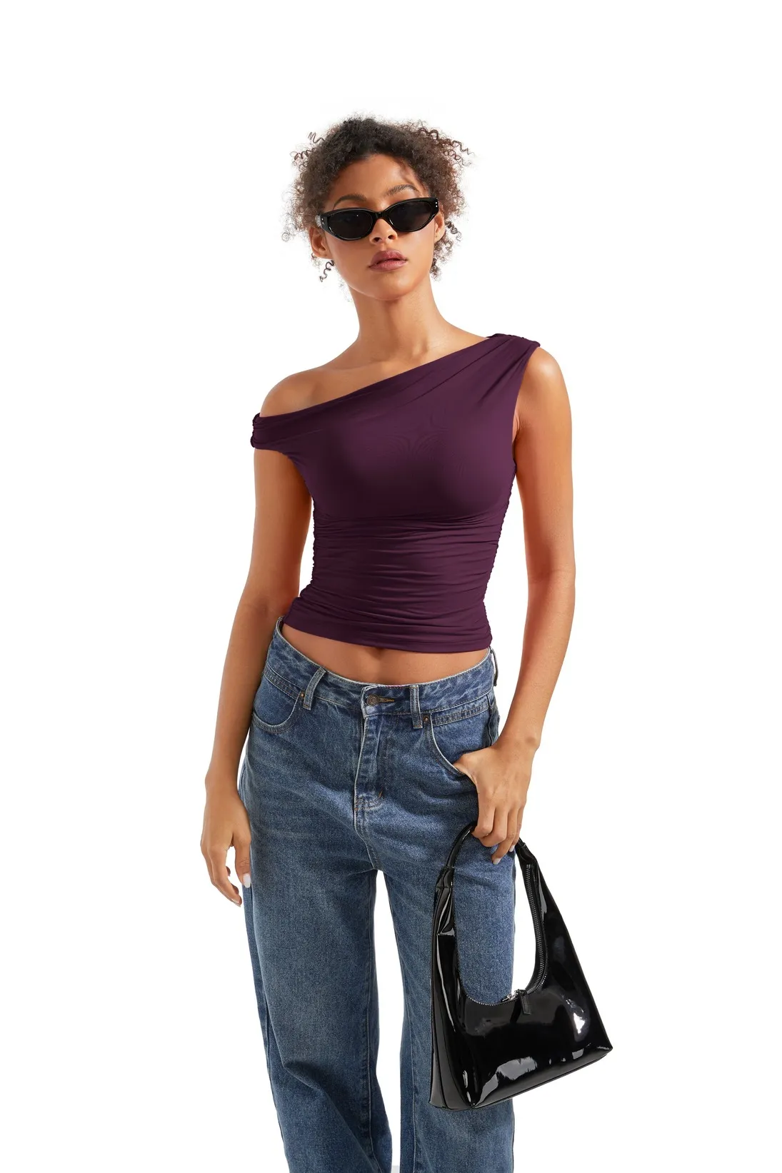 Buttery Soft Off Shoulder Shirt - Image 90