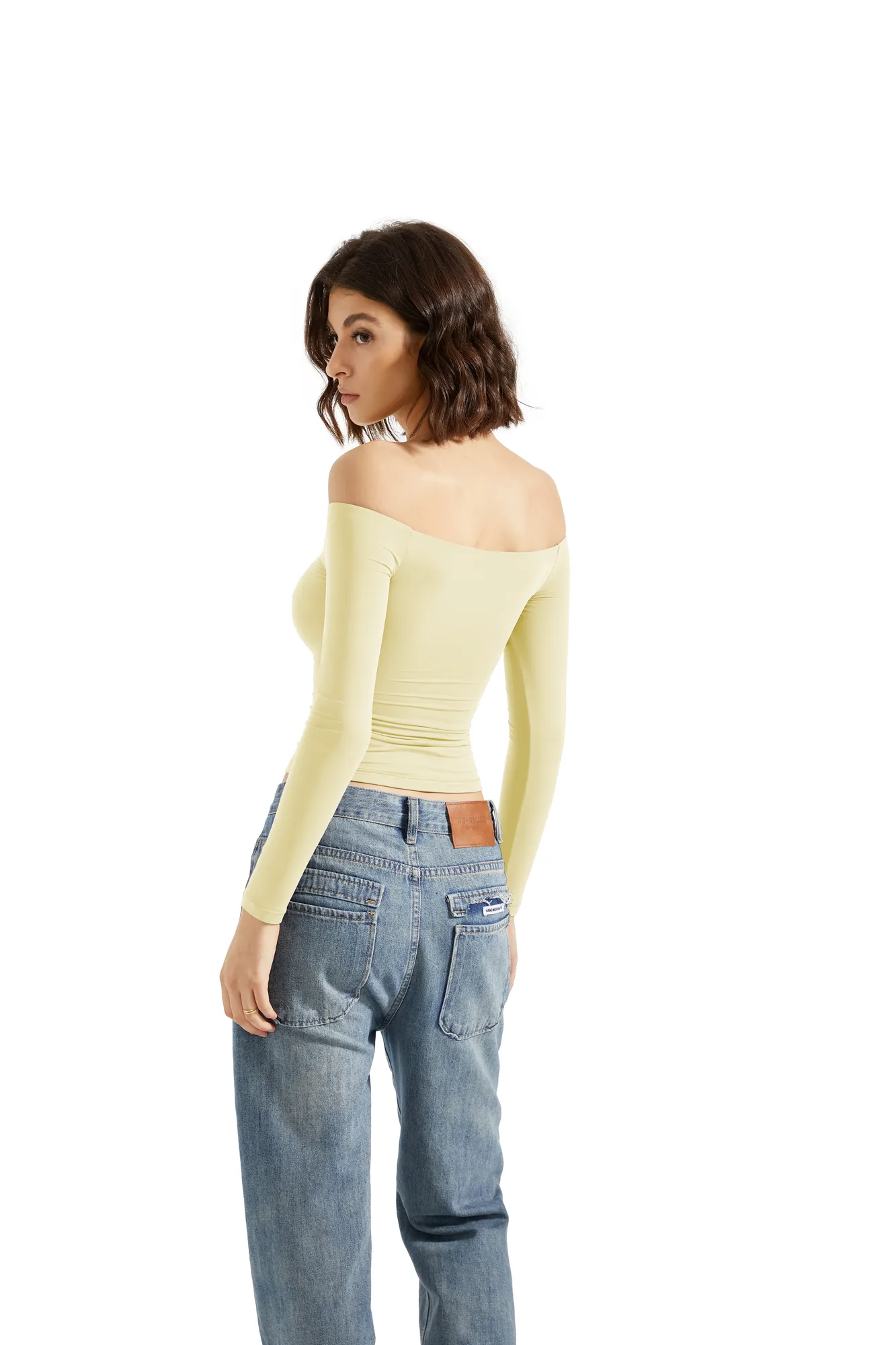 Buttery Soft Off Shoulder Shirt - Long Sleeve - Image 102