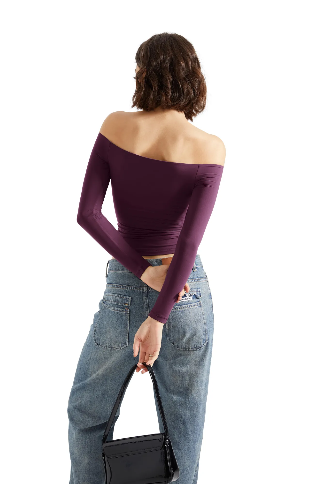 Buttery Soft Off Shoulder Shirt - Long Sleeve - Image 107