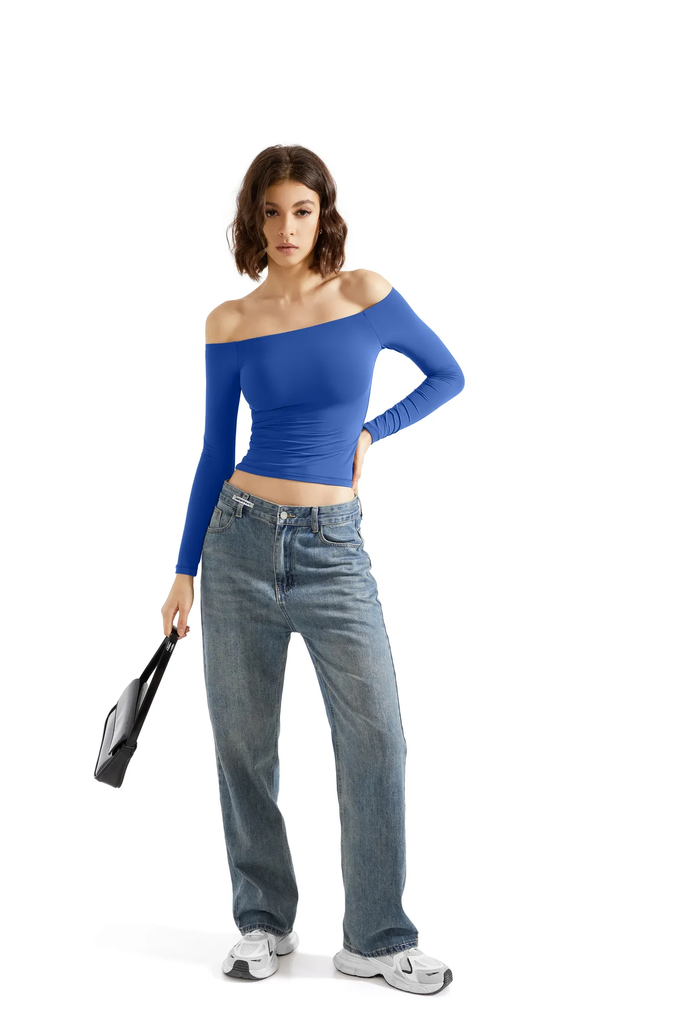 Buttery Soft Off Shoulder Shirt - Long Sleeve - Image 70