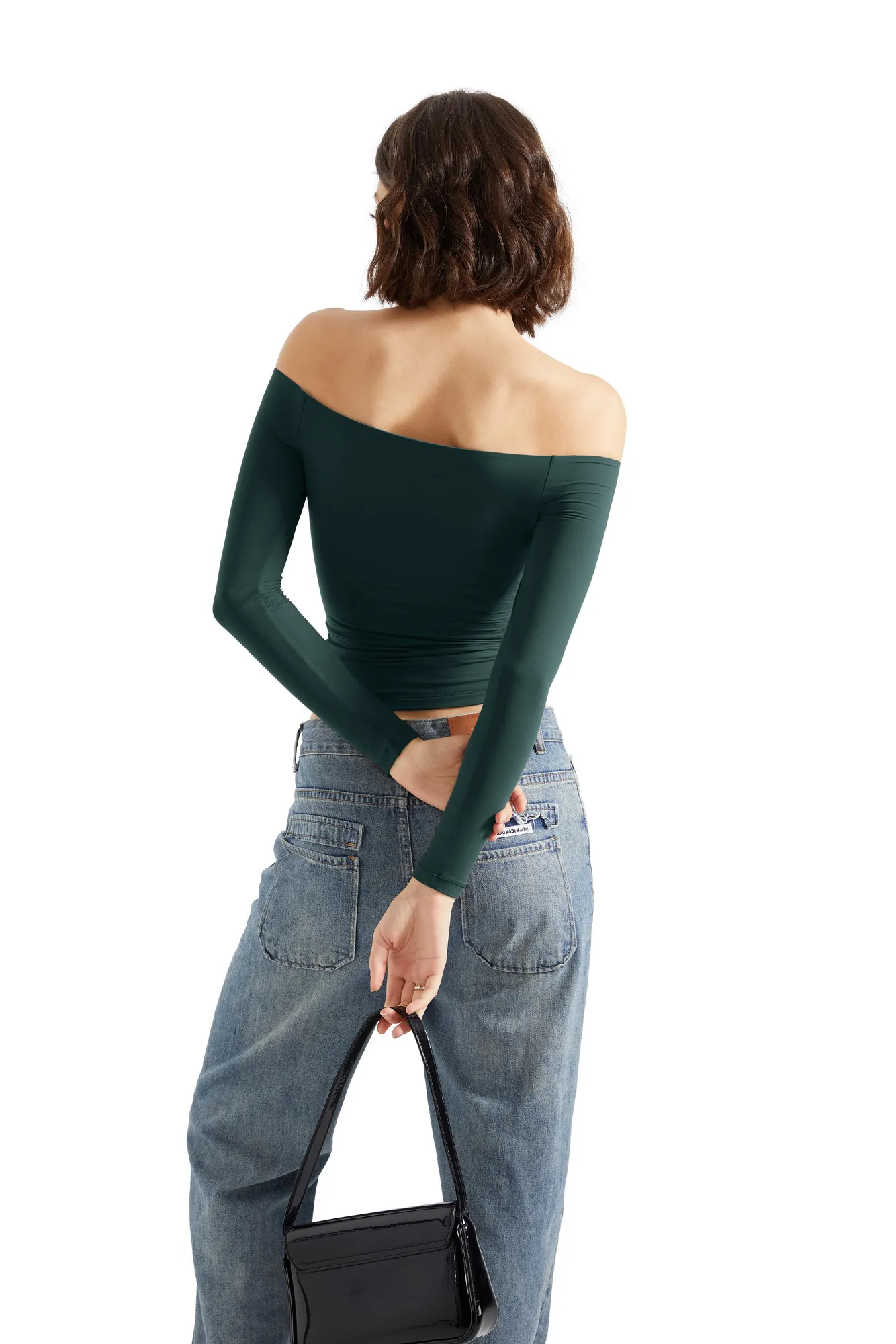 Buttery Soft Off Shoulder Shirt - Long Sleeve - Image 89