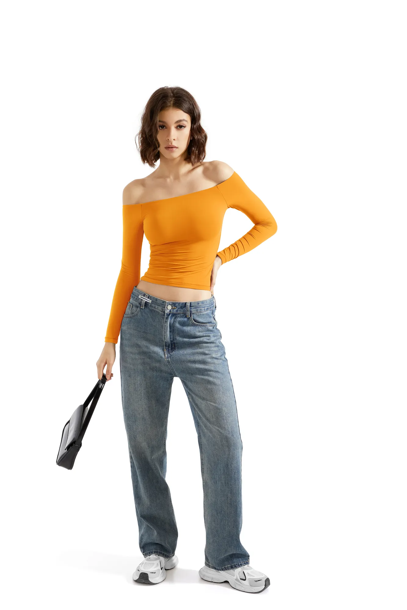 Buttery Soft Off Shoulder Shirt - Long Sleeve - Image 94