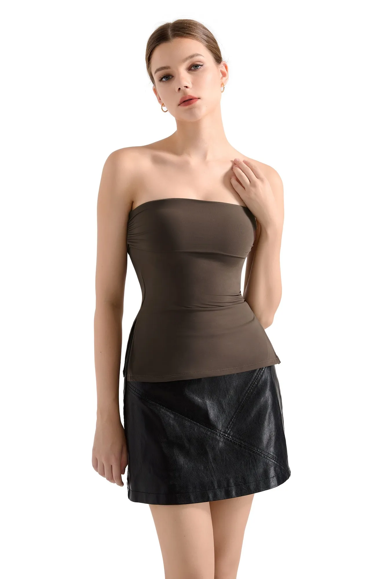 Buttery Soft Side Split Tube Top - Image 14