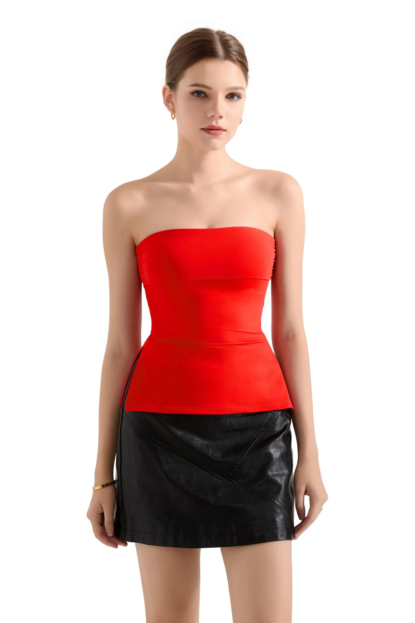 Buttery Soft Side Split Tube Top - Image 26