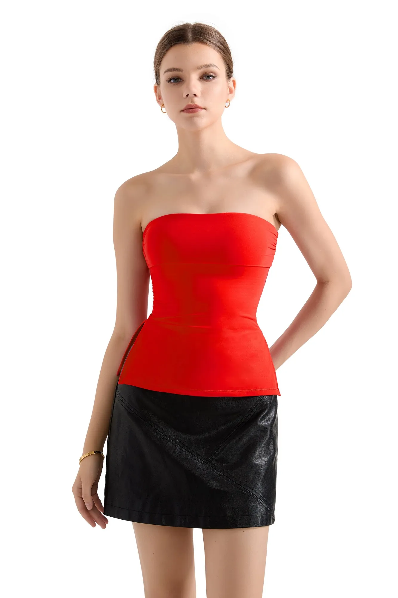 Buttery Soft Side Split Tube Top - Image 27