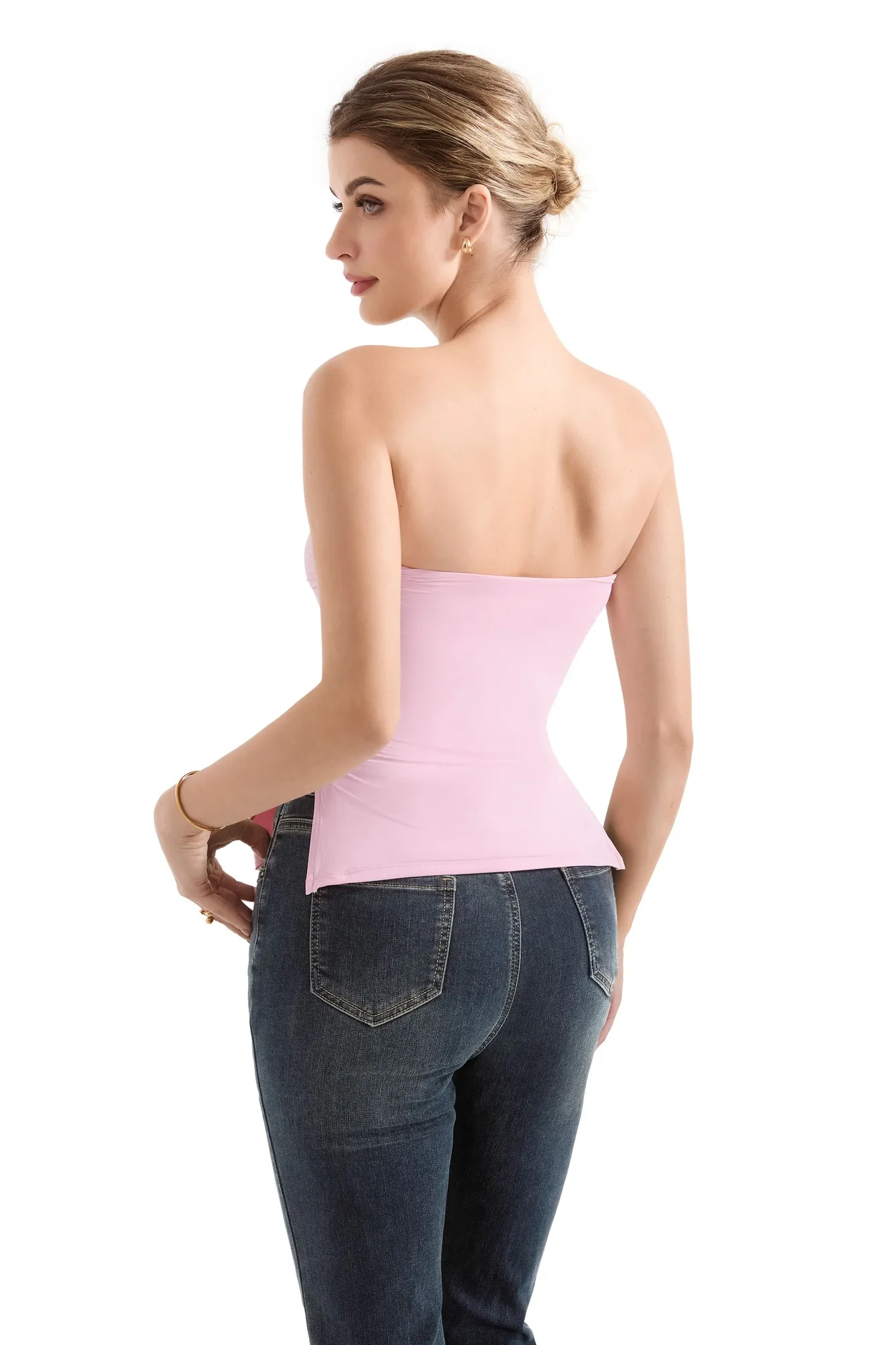 Buttery Soft Side Split Tube Top - Image 5