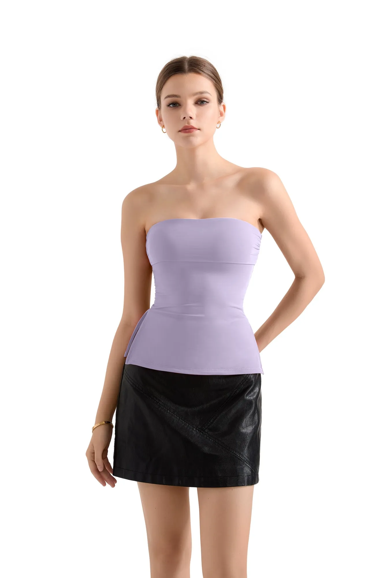 Buttery Soft Side Split Tube Top - Image 56