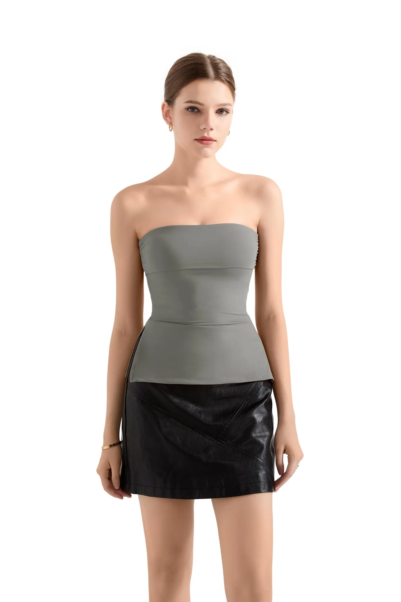 Buttery Soft Side Split Tube Top - Image 61