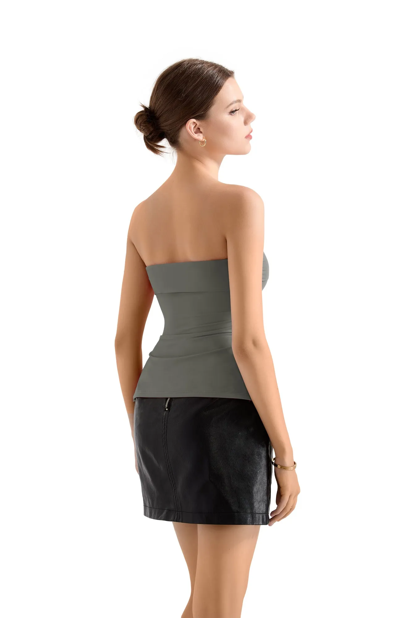Buttery Soft Side Split Tube Top - Image 64