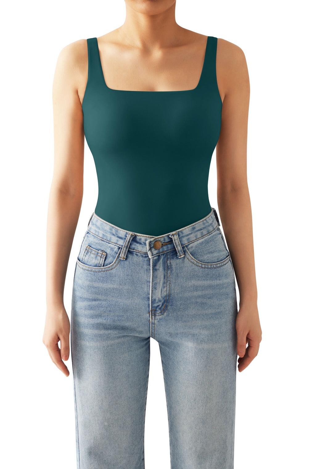 Buttery Soft Square Neck Bodysuit - Image 26