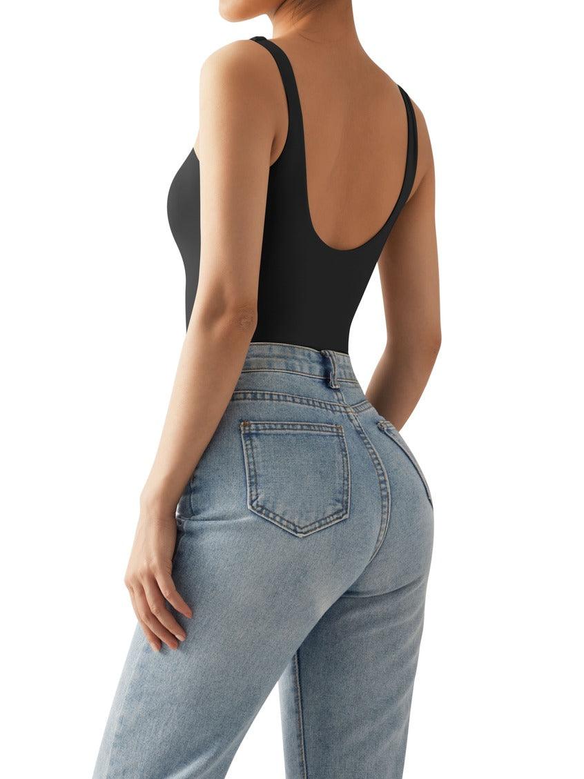 Buttery Soft Square Neck Bodysuit - Image 4