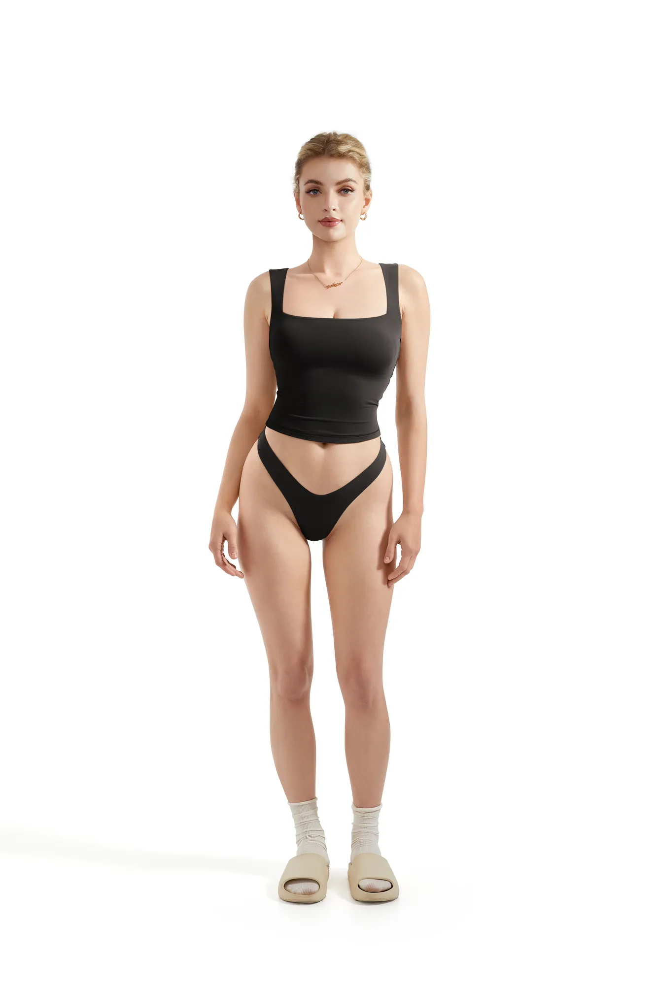 Buttery Soft Square Neck Tank Top - Image 7