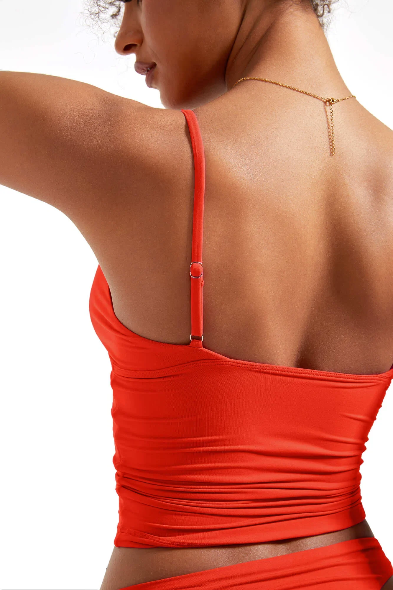 Buttery Soft Cami V Neck Tank Top - Image 34