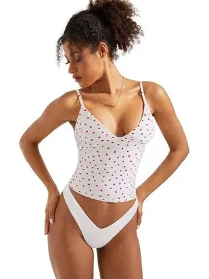 Buttery Soft Cami V Neck Tank Top - Image 89