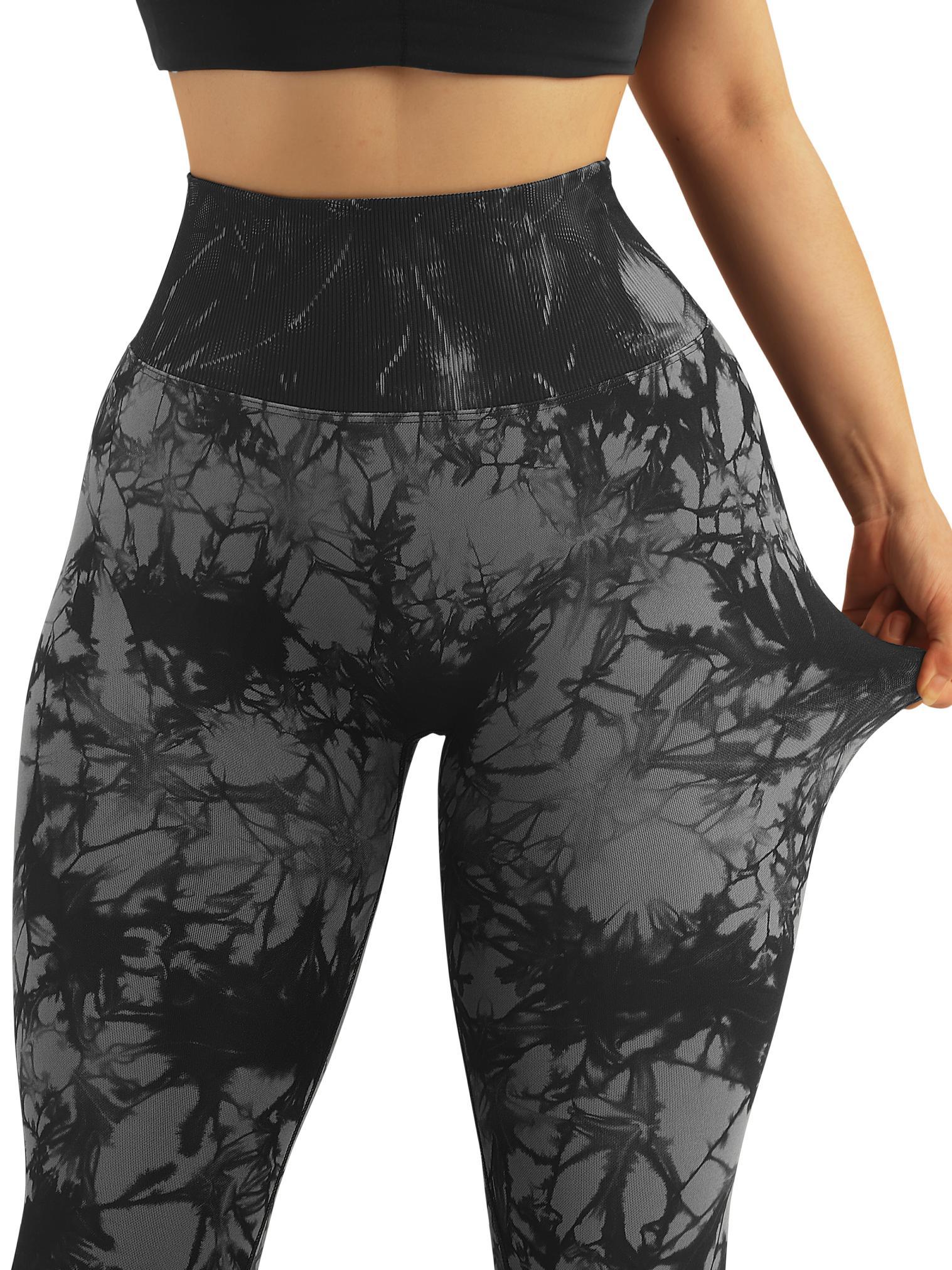 Printed Seamless Scrunch Leggings - Image 10
