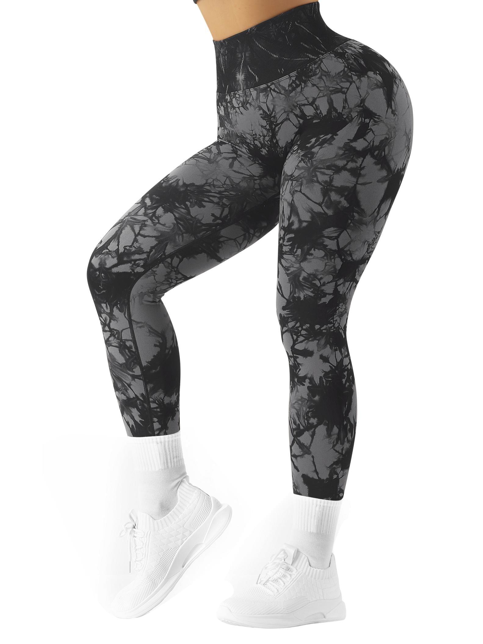 Printed Seamless Scrunch Leggings - Image 11