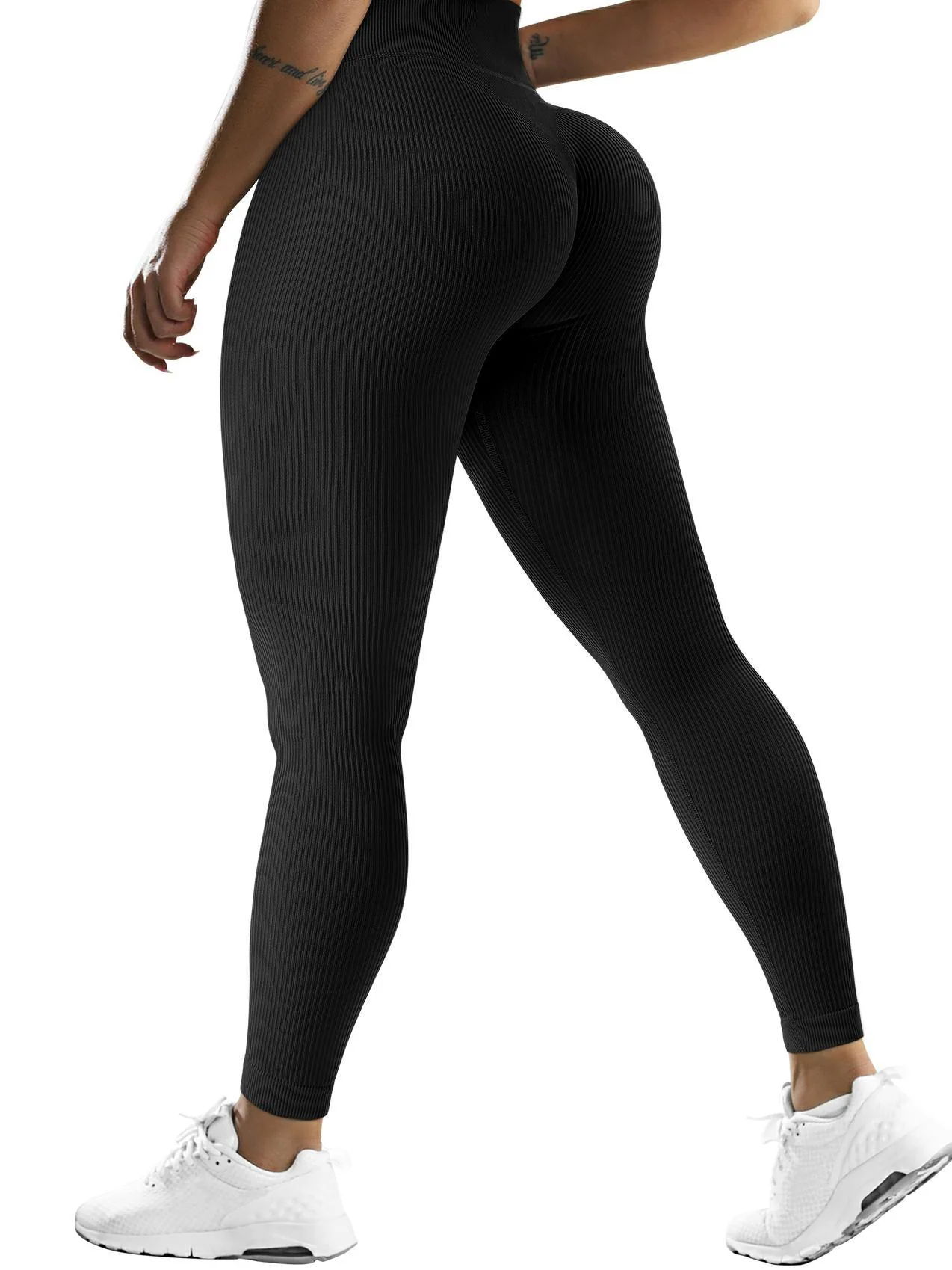 Ribbed Seamless Leggings - Image 10