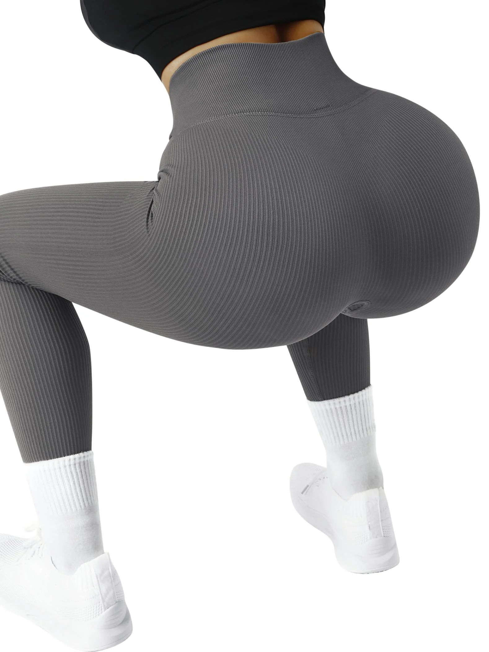 Ribbed Seamless Leggings - Image 33